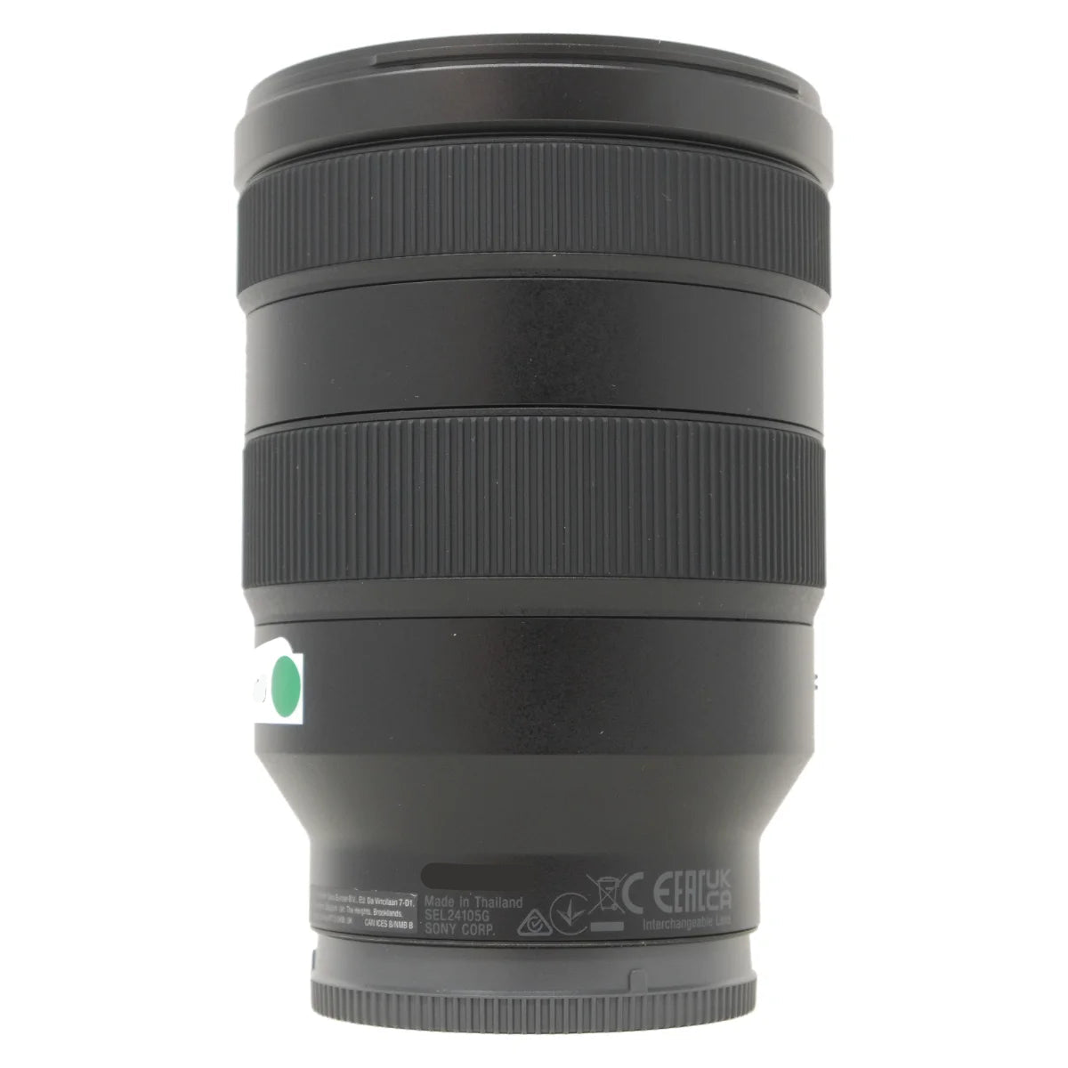 Used Sony FE 24-105mm f4G OSS Lens - side angle 