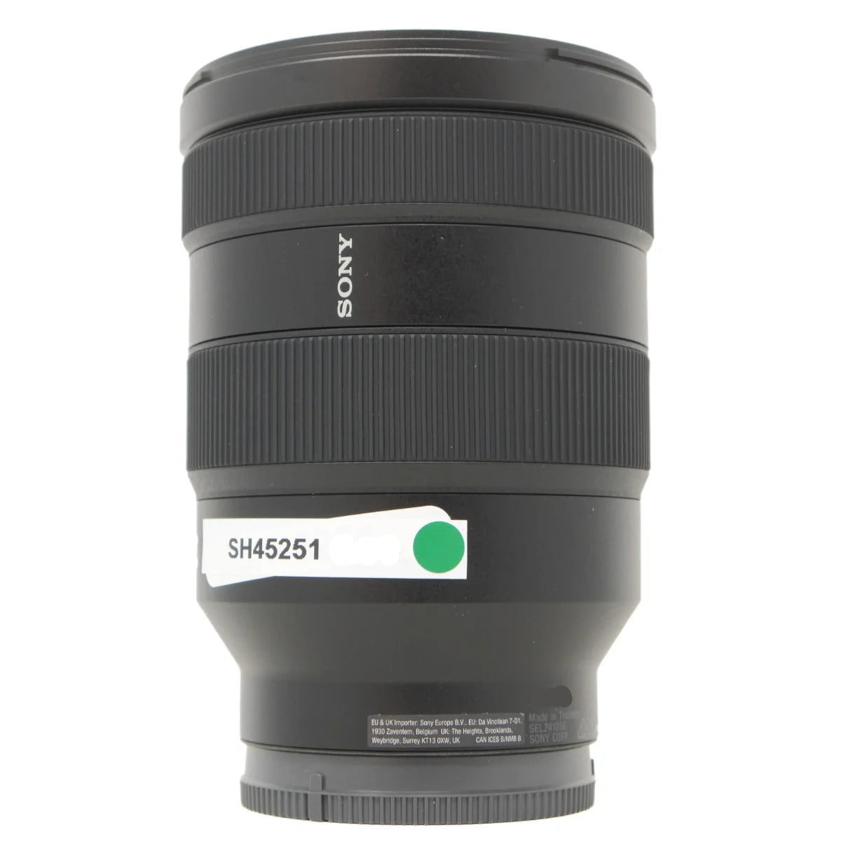 Used Sony FE 24-105mm f4G OSS Lens - side angle 