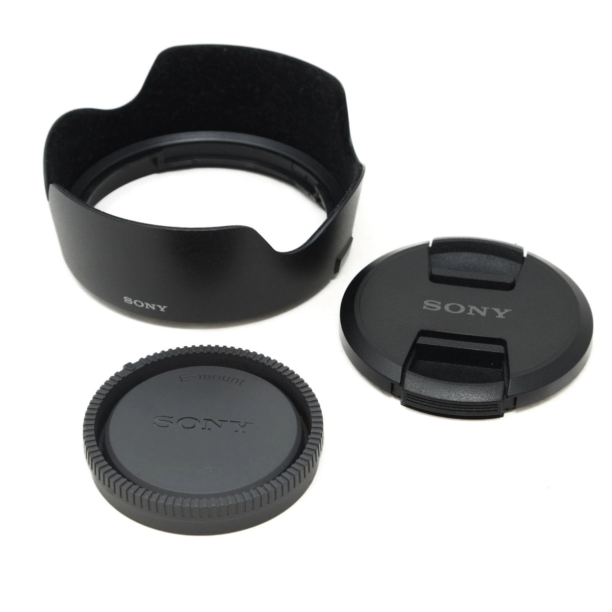 Used Sony FE 24mm f/1.4 GM Prime Lens - lens caps and lens hood 