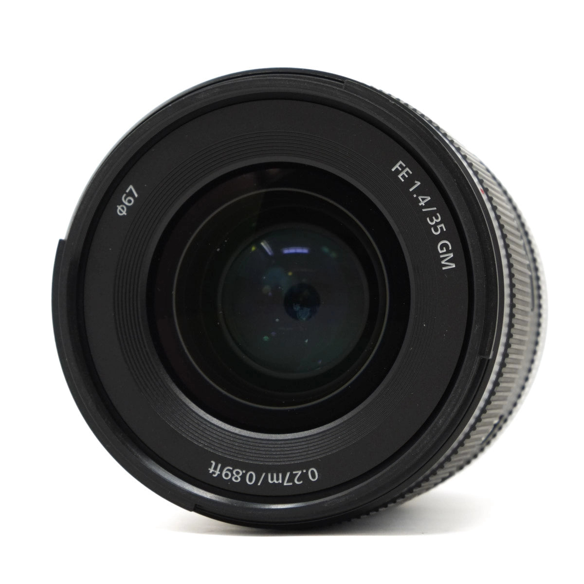 Used Sony FE 35mm F1.4 GM Lens - Top angle 