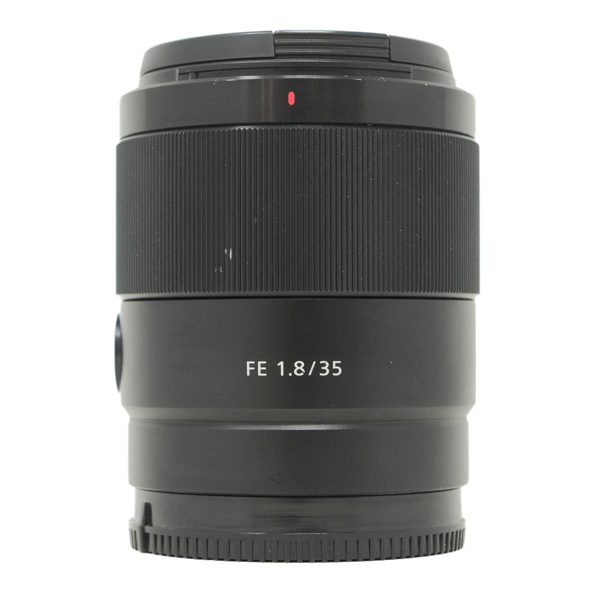 Used Sony FE 35mm F1.8 Lens - front angle 