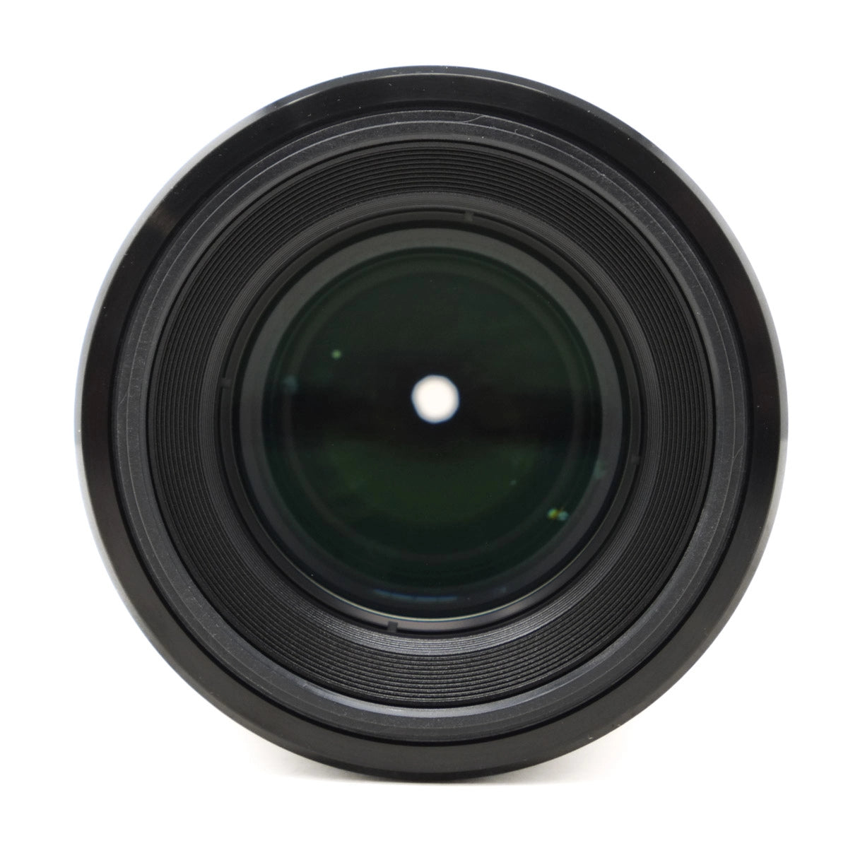 Camera lens on a white background