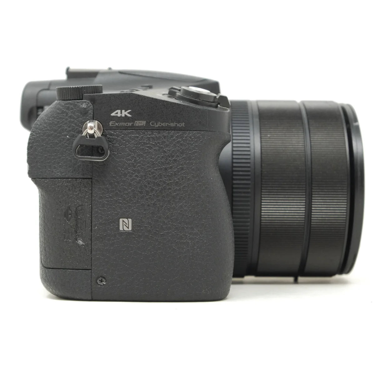 Used Sony RX10 Mark IV Bridge camera - side angle 