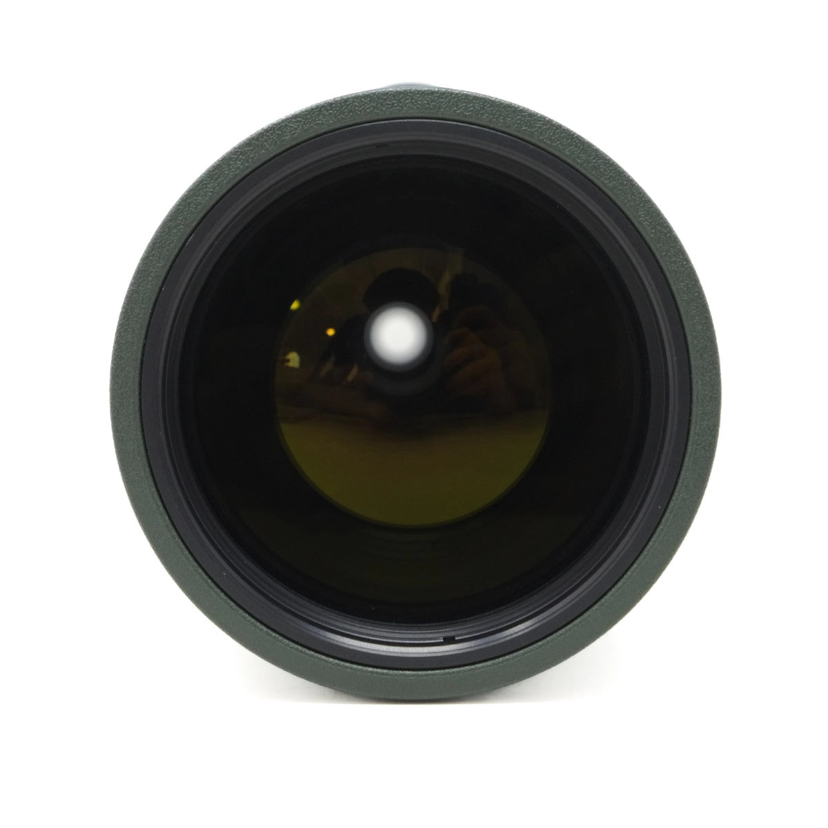 Used Swarovski ATS 80 HD Scope with 20-60X Eyepiece and case - top angle 