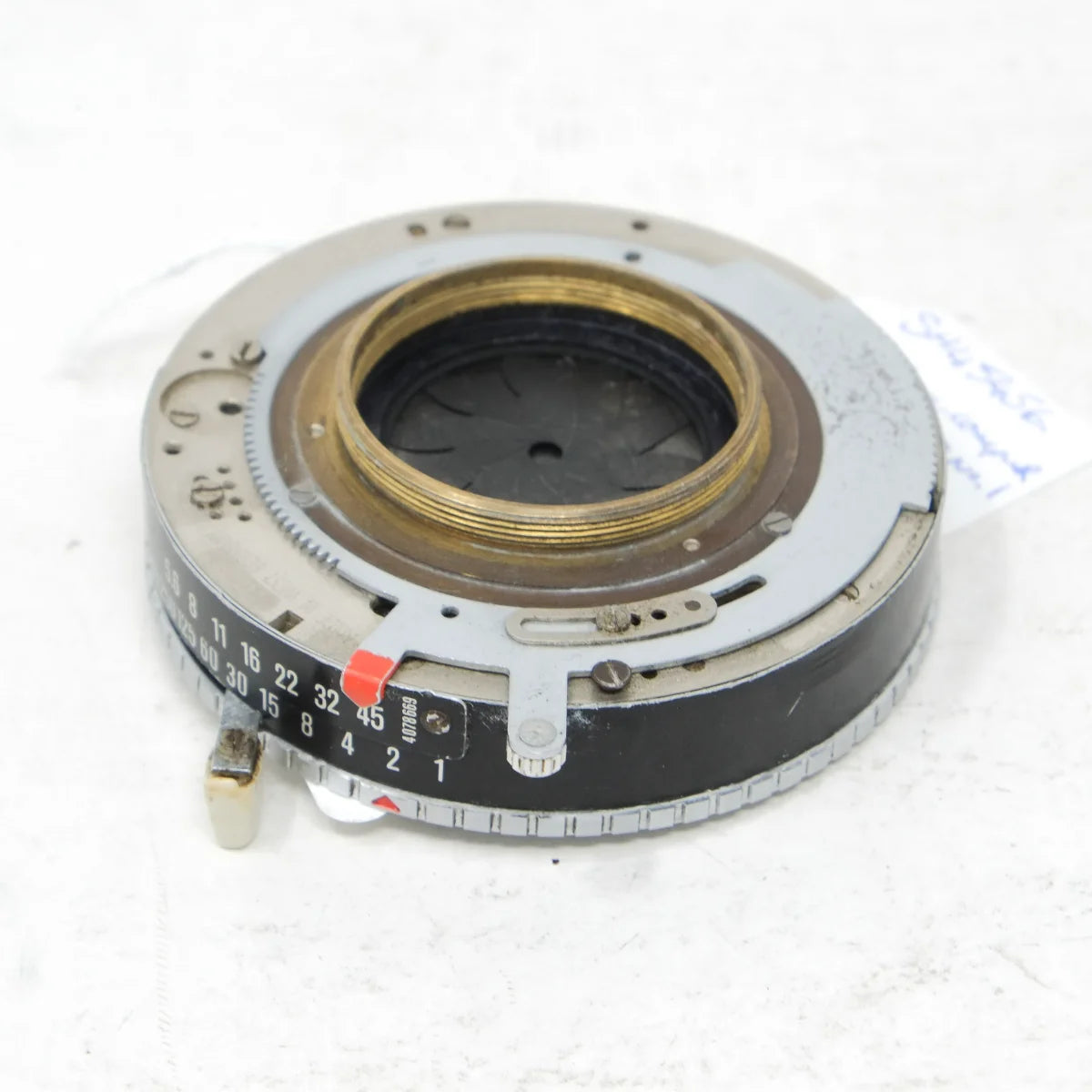 Used Synchro-Compur No. 1 Shutter unit - bottom angle 