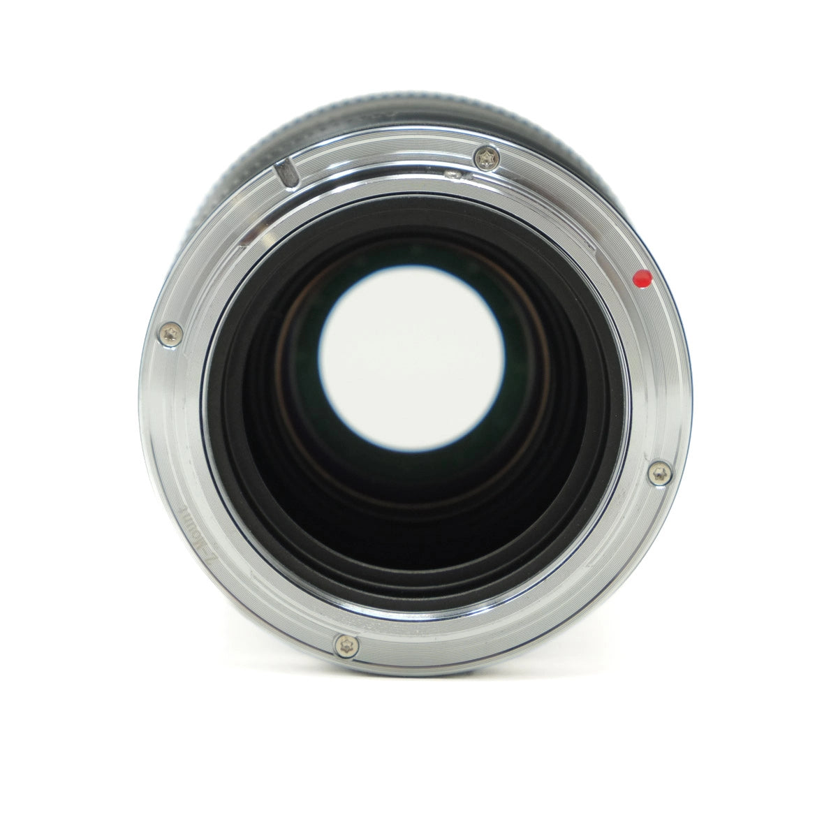 Camera lens on a white background