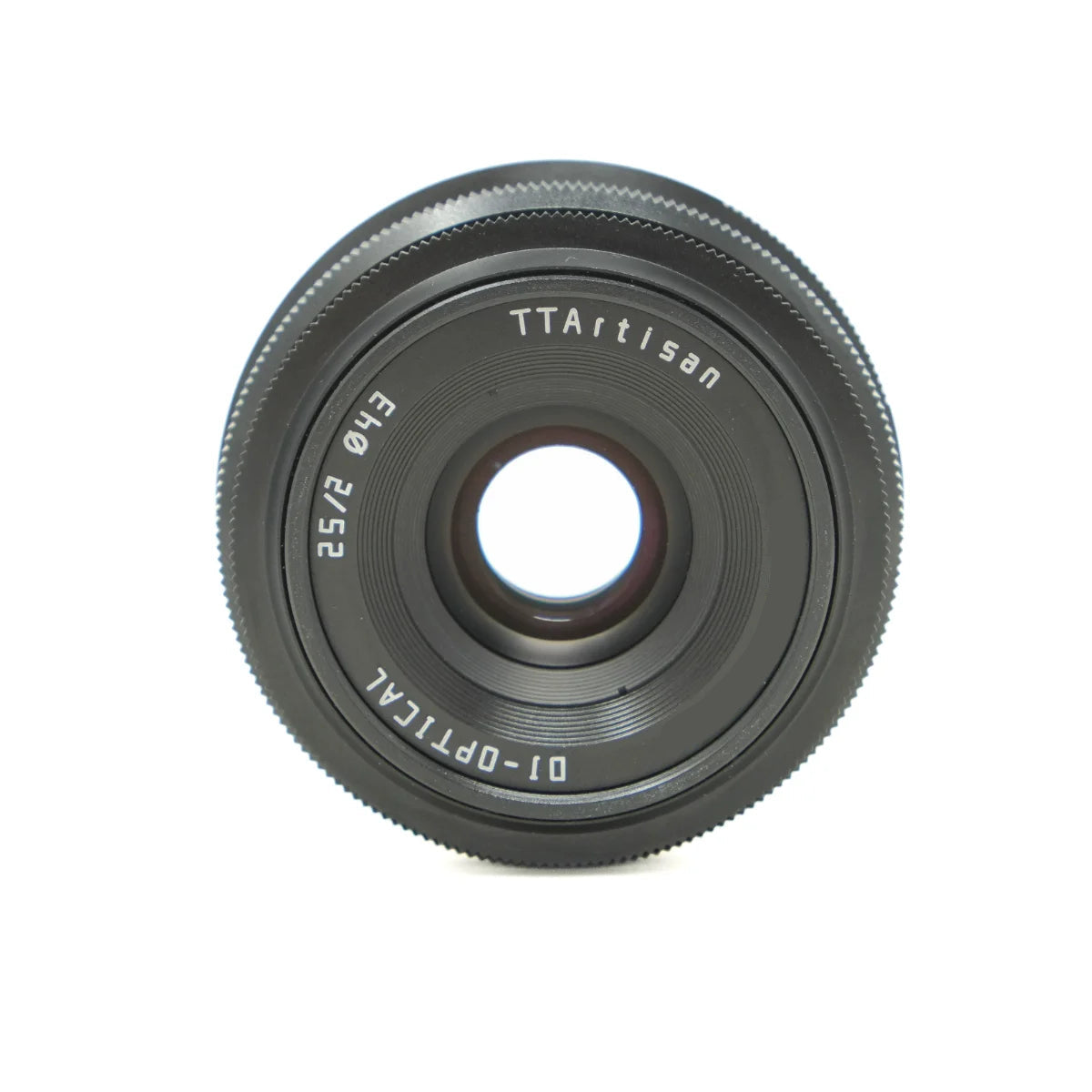 Used TTArtisan 25mm f2 Lens for Nikon Z - top angle 