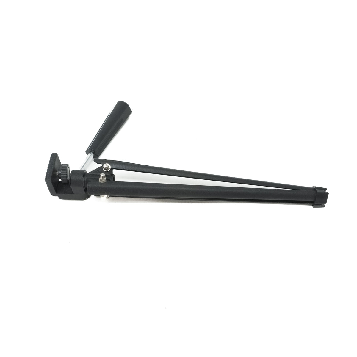 Used Tabletop tripod ideal for spotting scope front angle with tripod folded