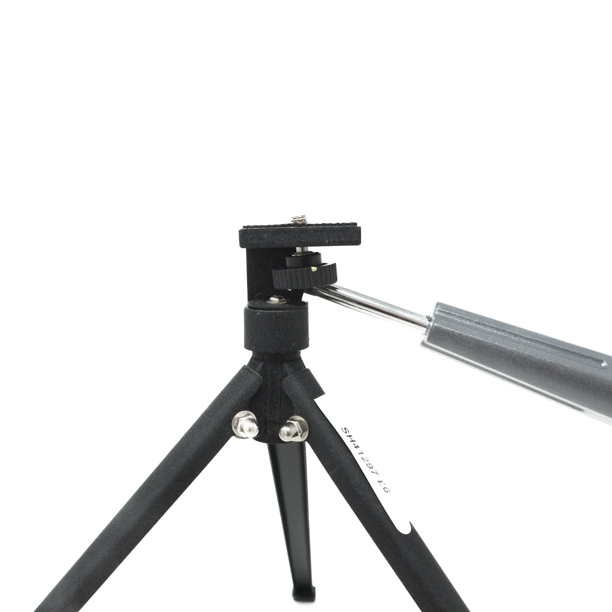 Used Tabletop tripod ideal for spotting scope side angle of tripod head