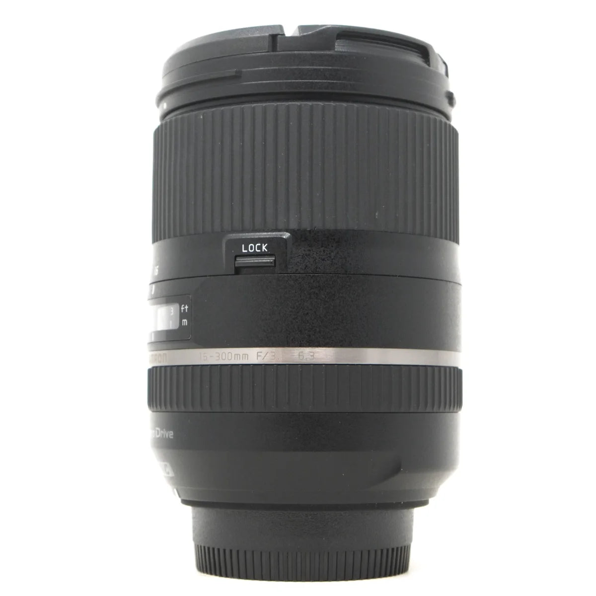Used Tamron 16-300mm F3.5-6.3 PZD Di II in Nikon F Mount - side angle 
