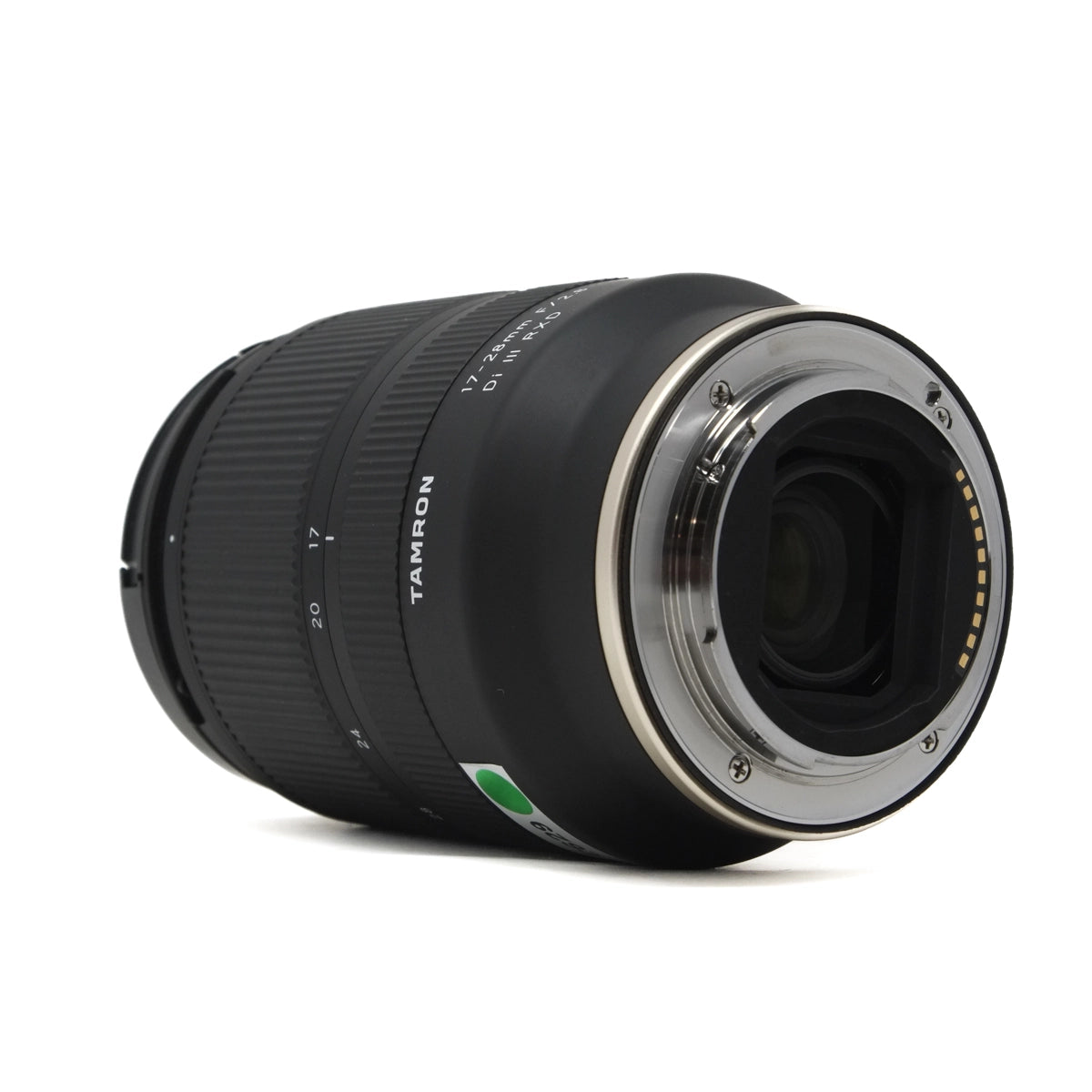 Used Tamron 17-28mm F2.8 Di III RXD Lens for Sony E - Bottom angle 