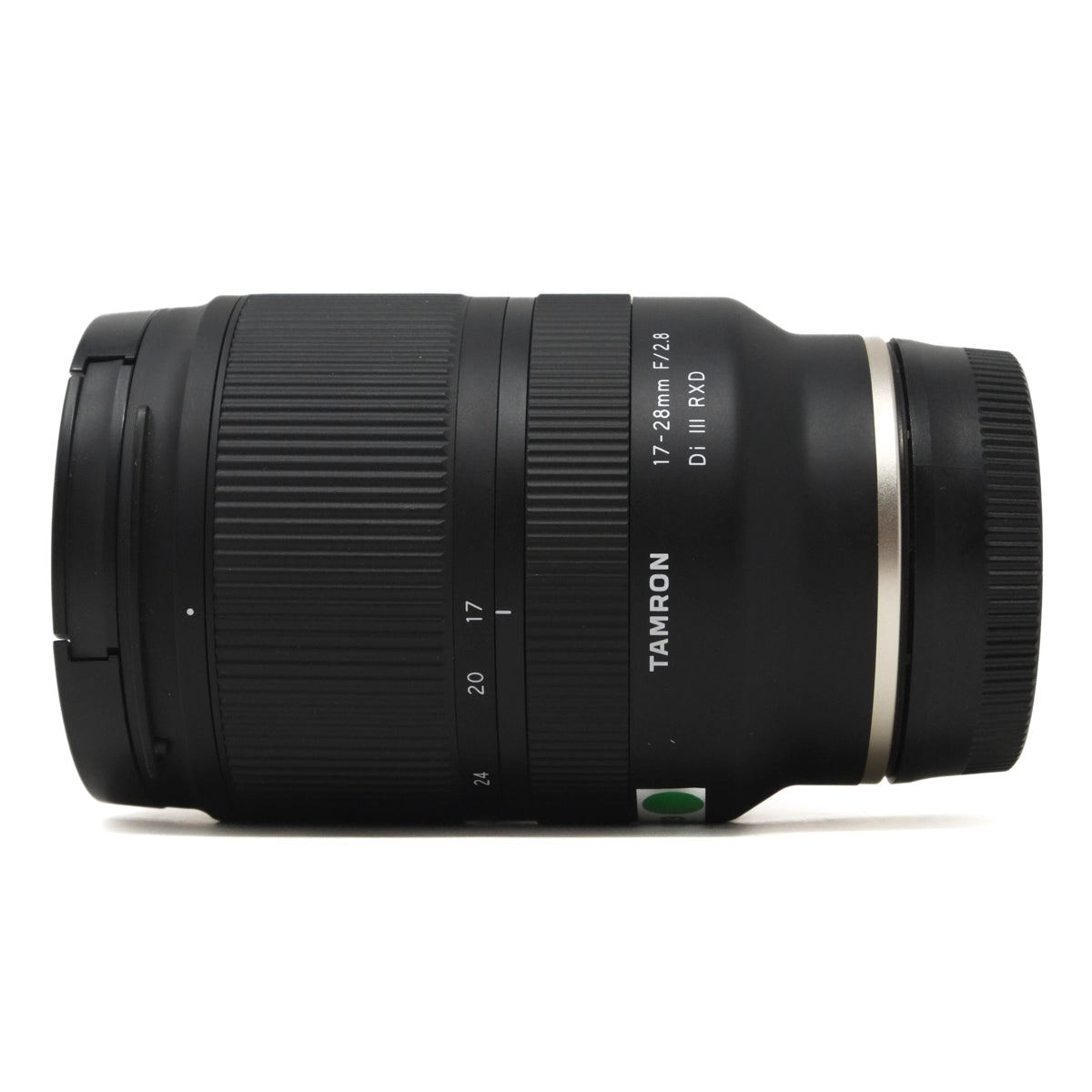 Used Tamron 17-28mm F2.8 Di III RXD Lens for Sony E - Side angle 