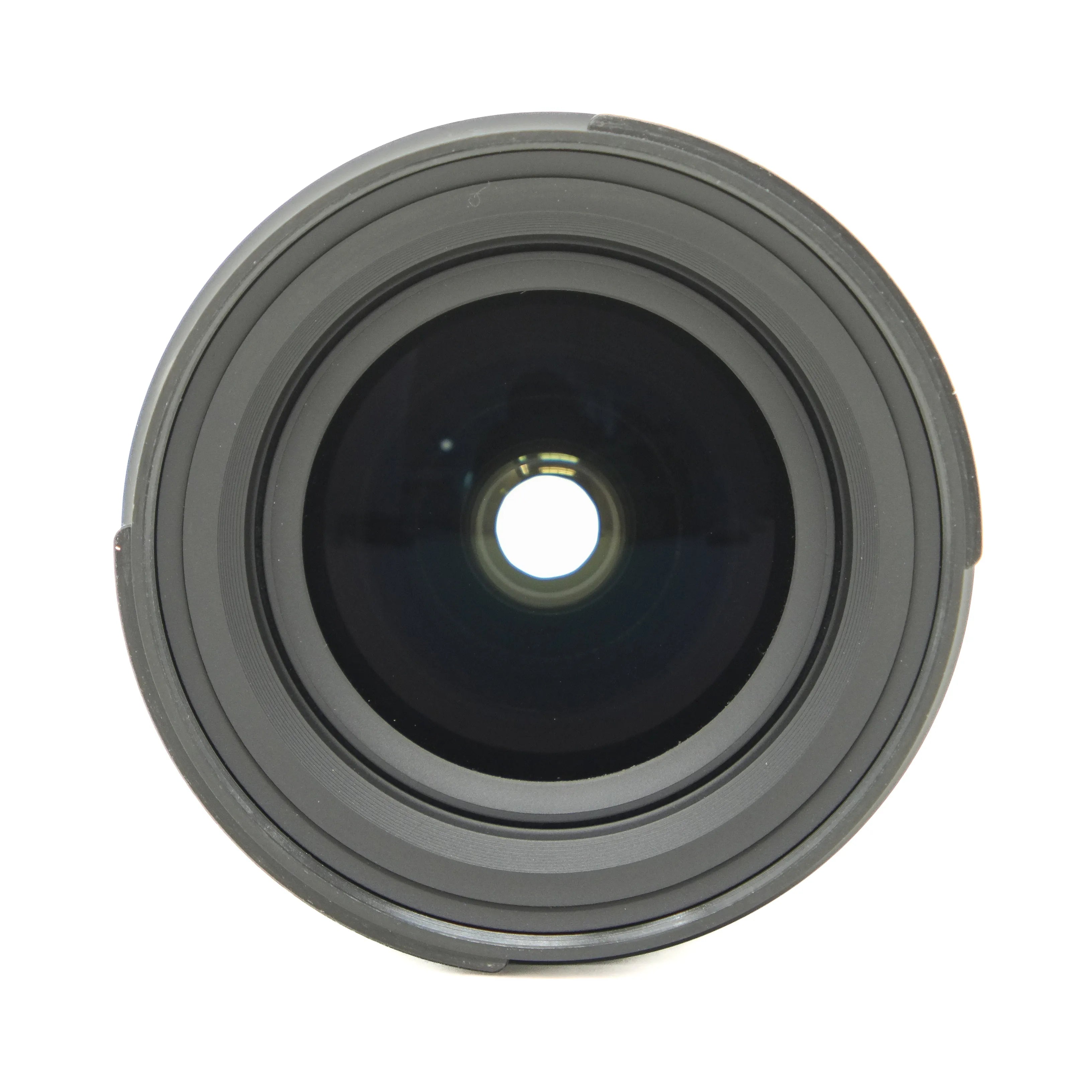 Camera lens on a white background
