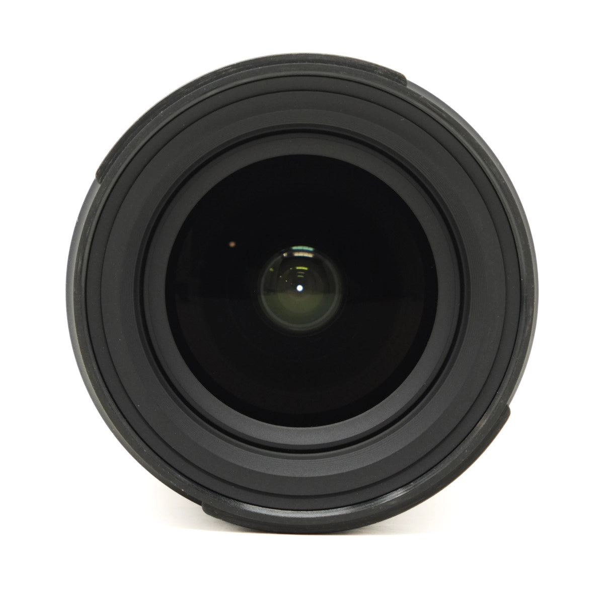 Camera lens on a white background