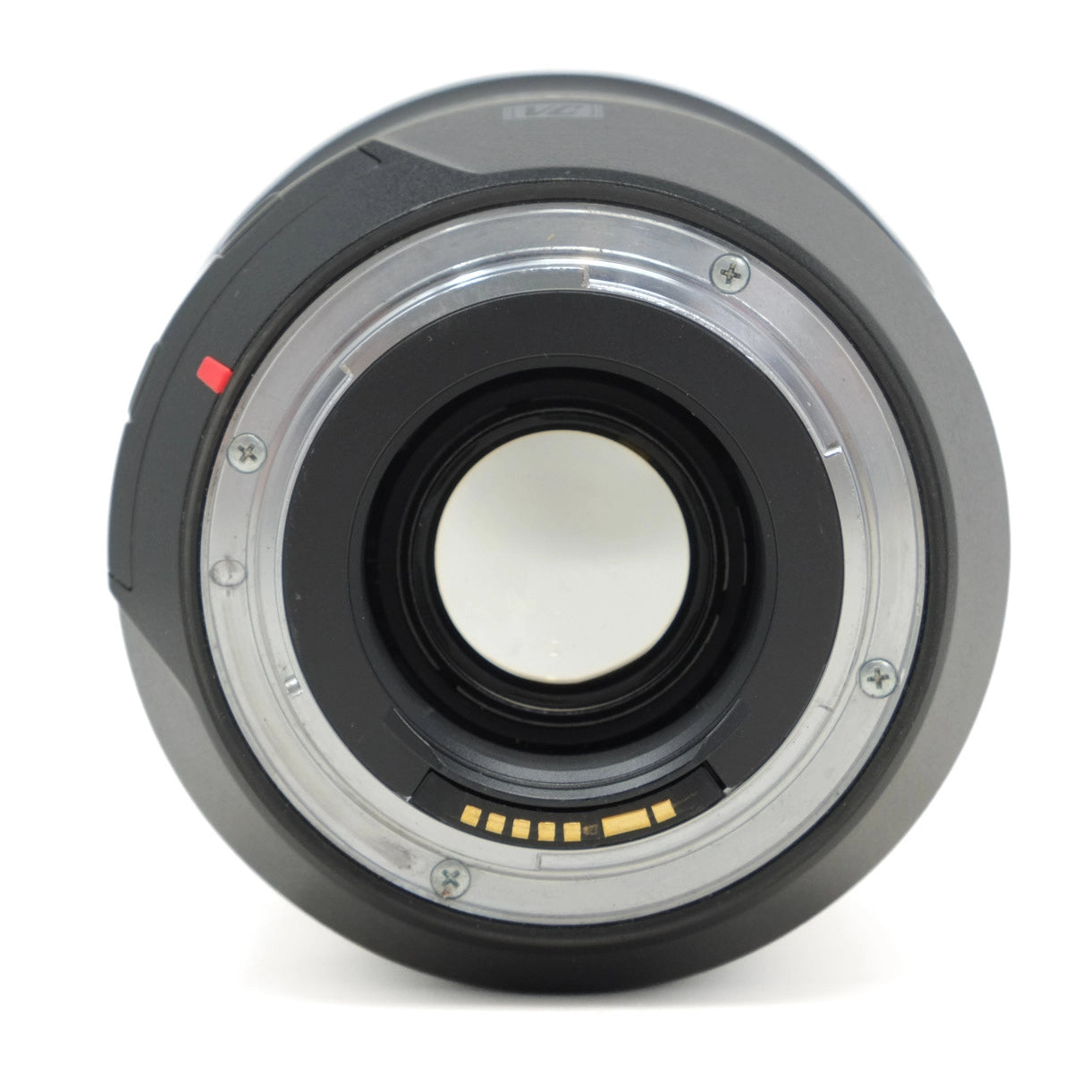 Camera lens on a white background
