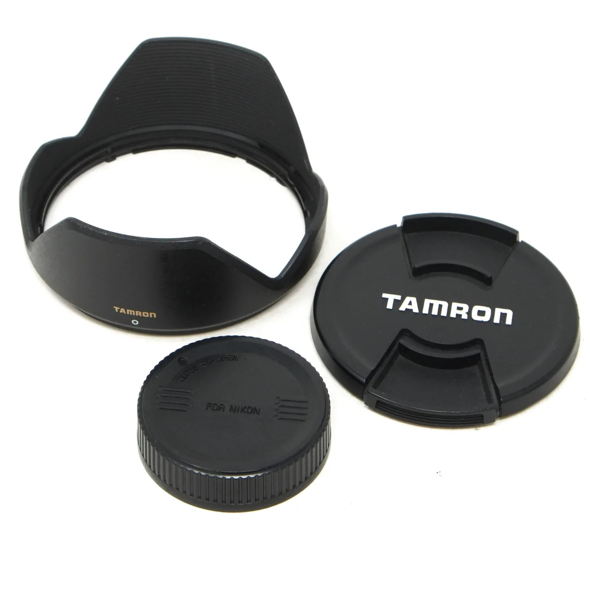 Used Tamron SP 24-70mm F2.8 Di VC Lens in Nikon F Mount - lens hood and caps 