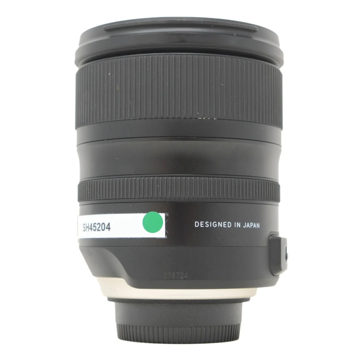 Used Tamron SP 24-70mm F2.8 Di VC USD G2 Lens in Nikon F Mount - side angle 