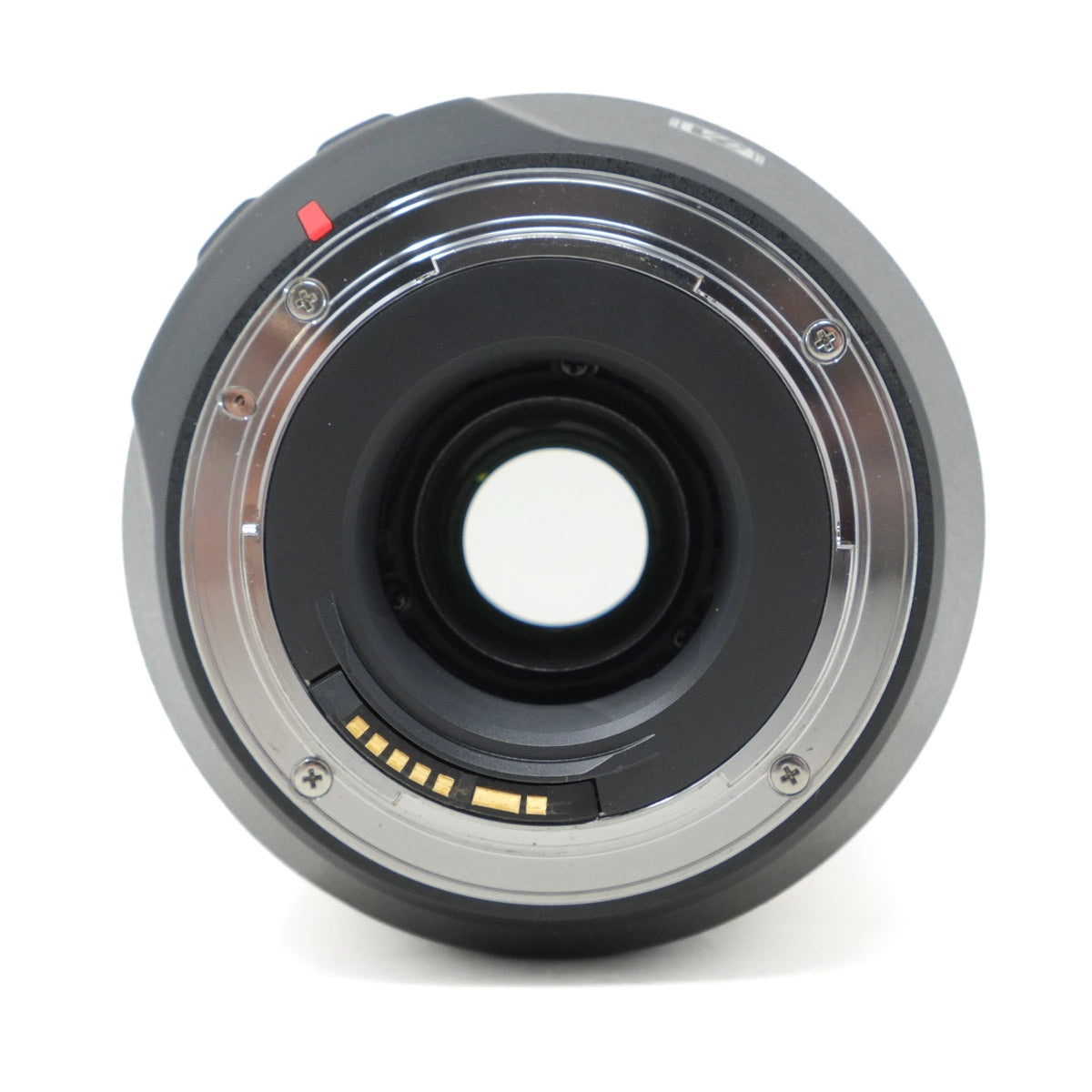 Camera lens on a white background