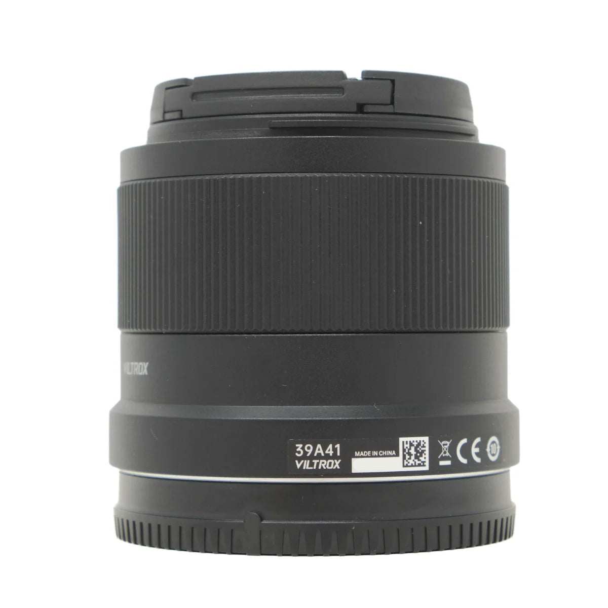 Used Viltrox AF 56mm f1.7 DX Lens for Nikon Z - side angle 