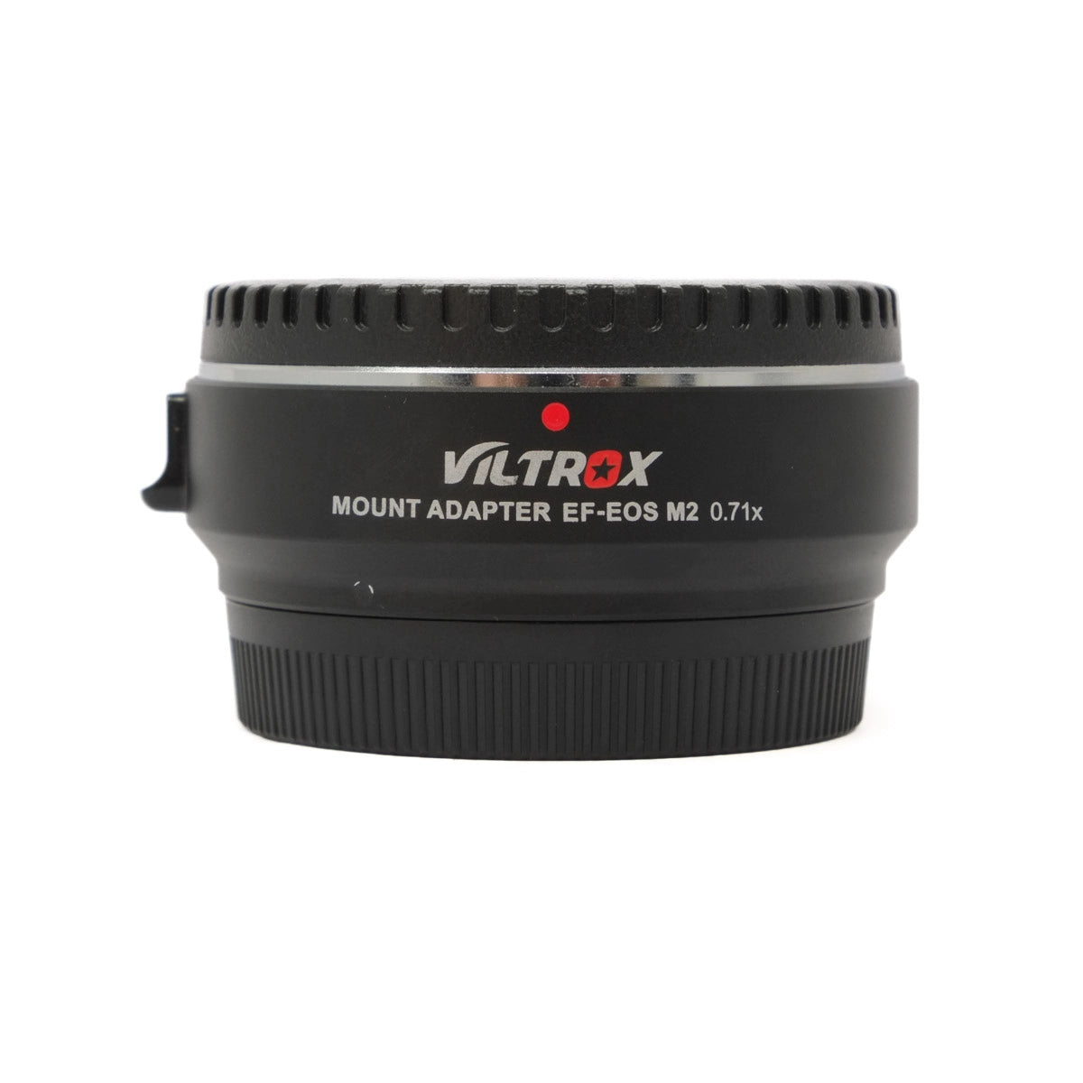 Viltrox mount adapter EF-EOS M2 on a white background