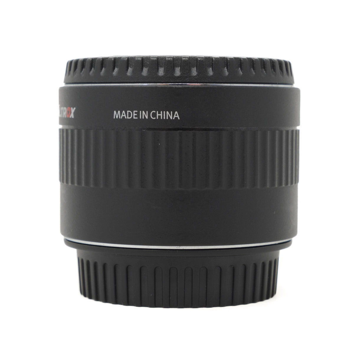 Used Viltrox Teleplus 2X AF Converter for Canon EF mount - side angle 