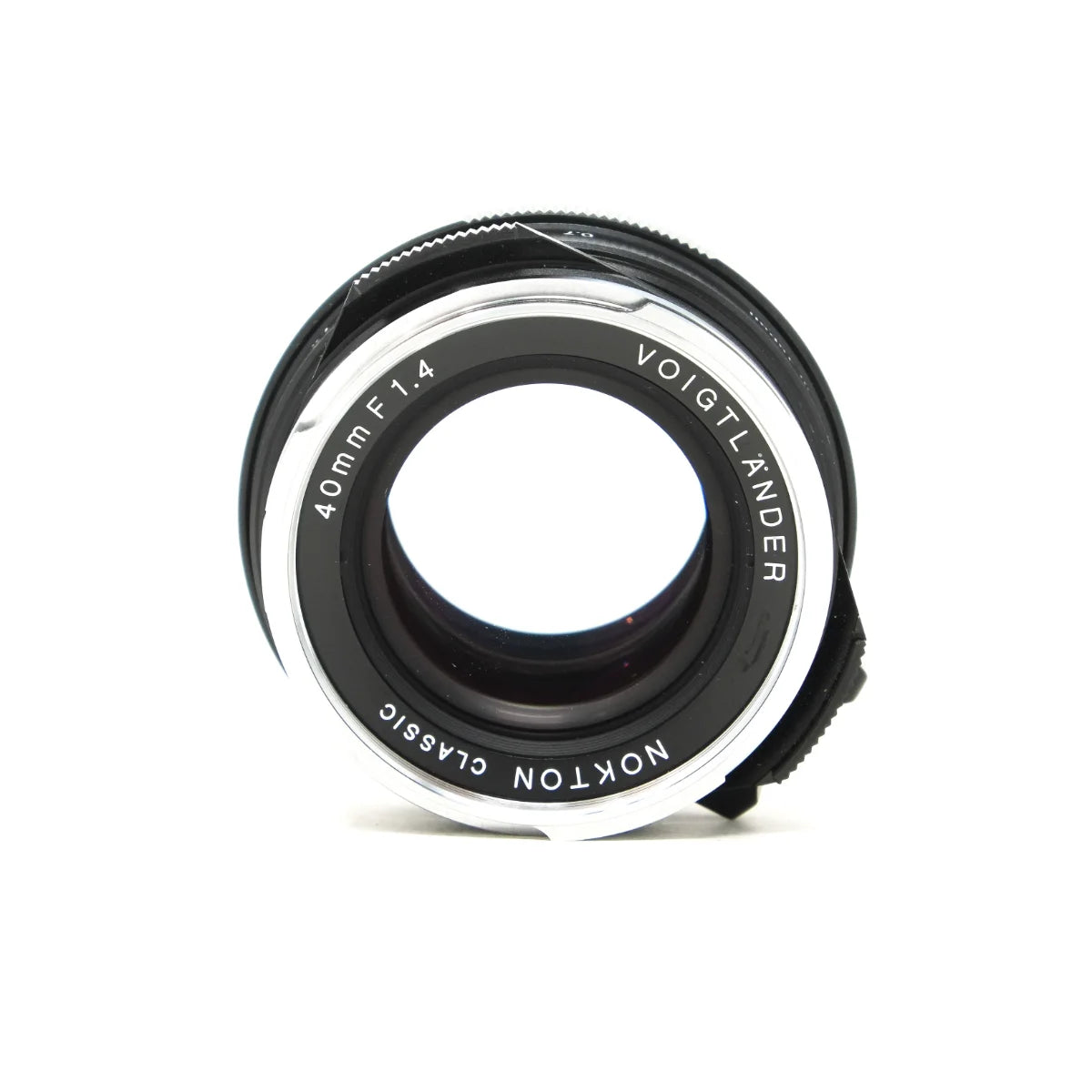Used Voigtlander Nokton Classic 40mm F1.4 Leica M - top angle 