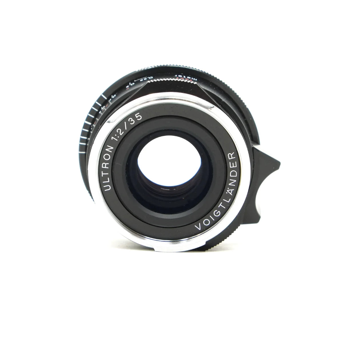Used Voigtlander Ultron VM 35mm F2 Leica M - top angle 