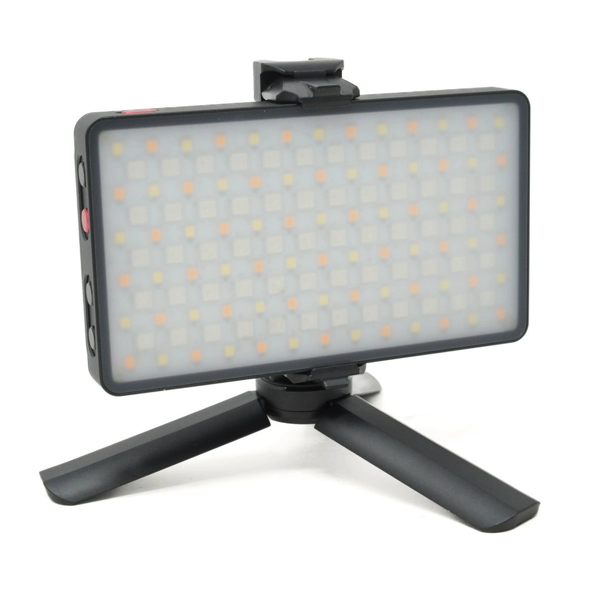 Used Weeylite LED Light panel RB9 with tripod and charger - front angle 