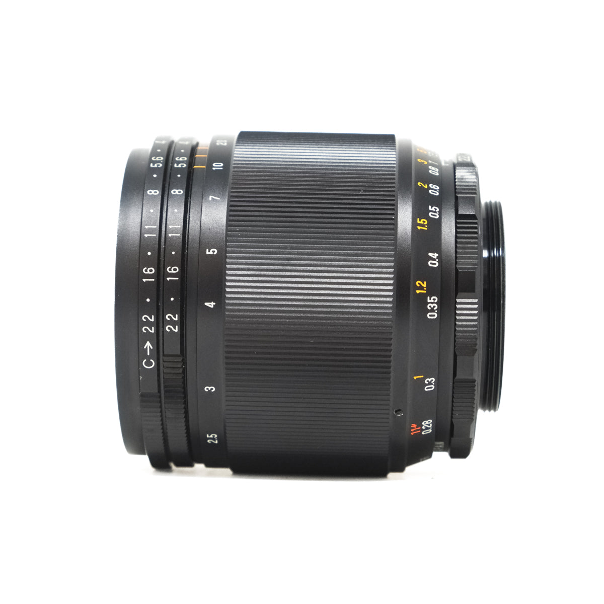 Used Yashinon Tomioka 60mm F2.8 Macro lens in M42 fit (Case SH39492)