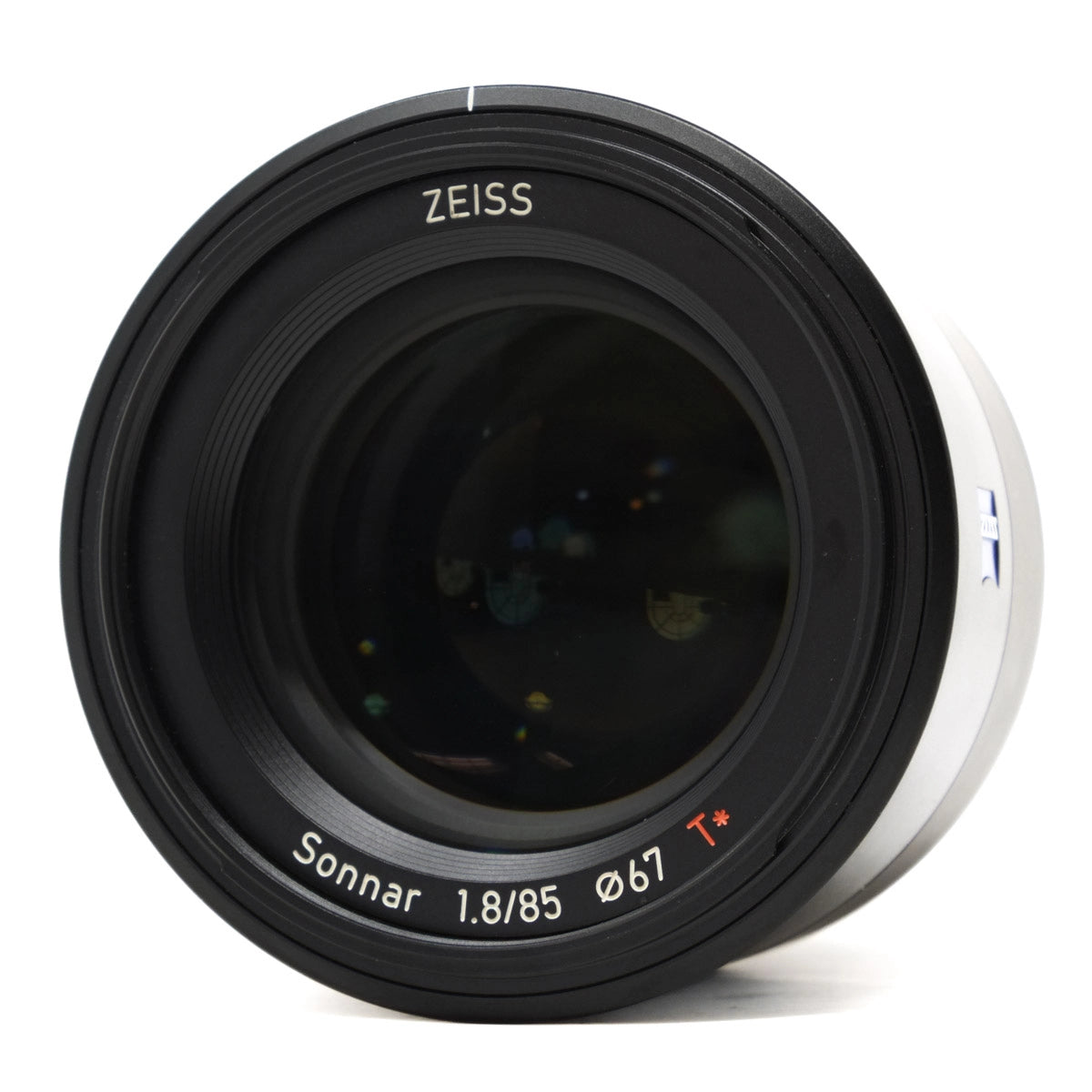 Used Zeiss Batis 85mm F1.8 Lens for Sony FE Mount - Top angle 