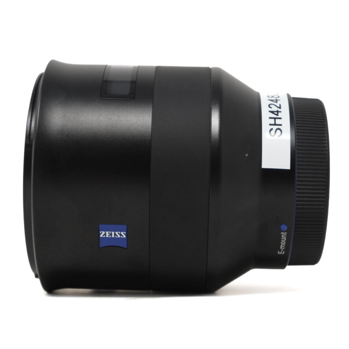 Used Zeiss Batis 85mm F1.8 Lens for Sony FE Mount - Side angle 