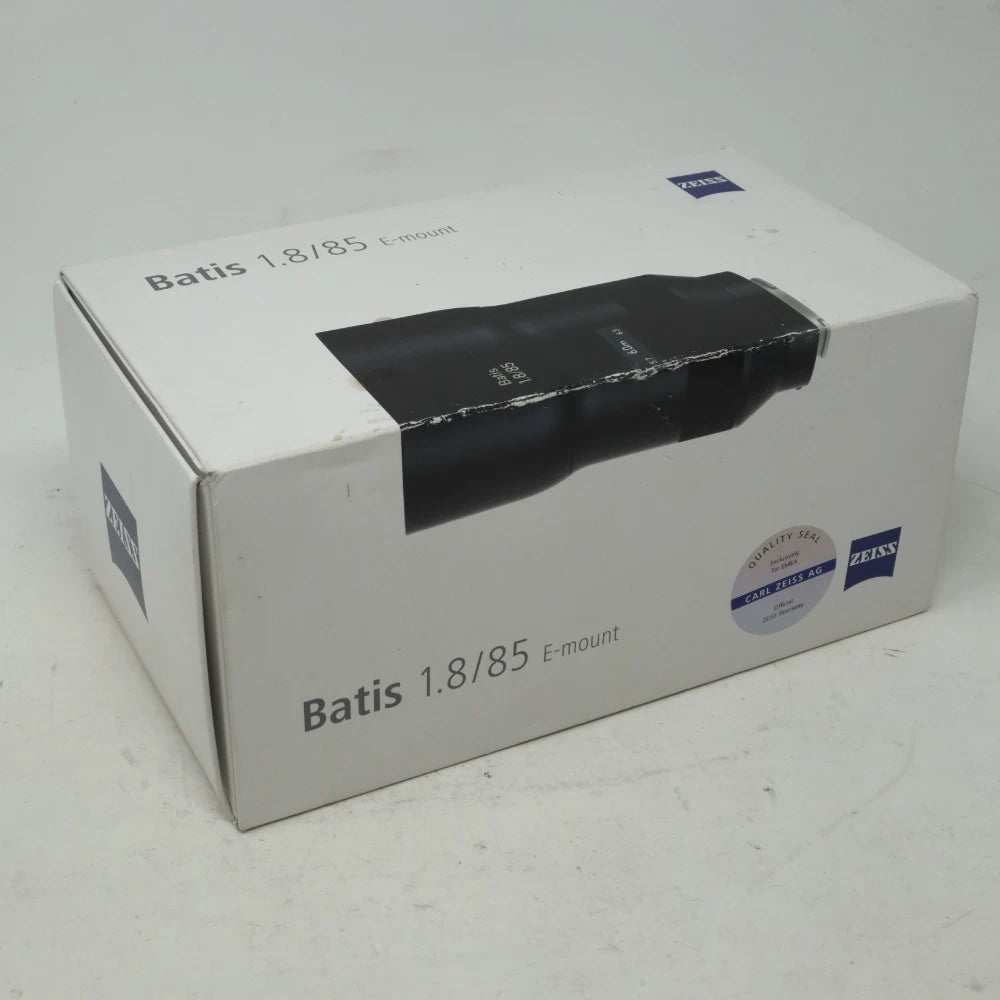 Used Zeiss Batis Sonnar 85mm F1.8 lens in E mount (Boxed SH45718)