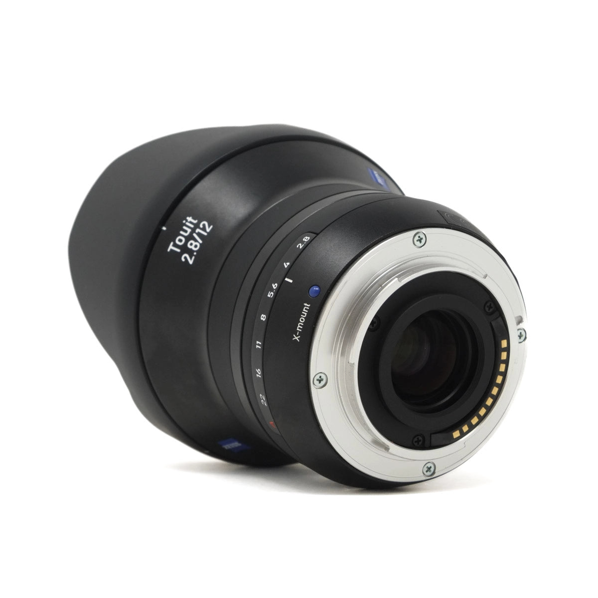 Used Zeiss Touit 12mm F2.8 Lens for Fujifilm X mount - Bottom angle 