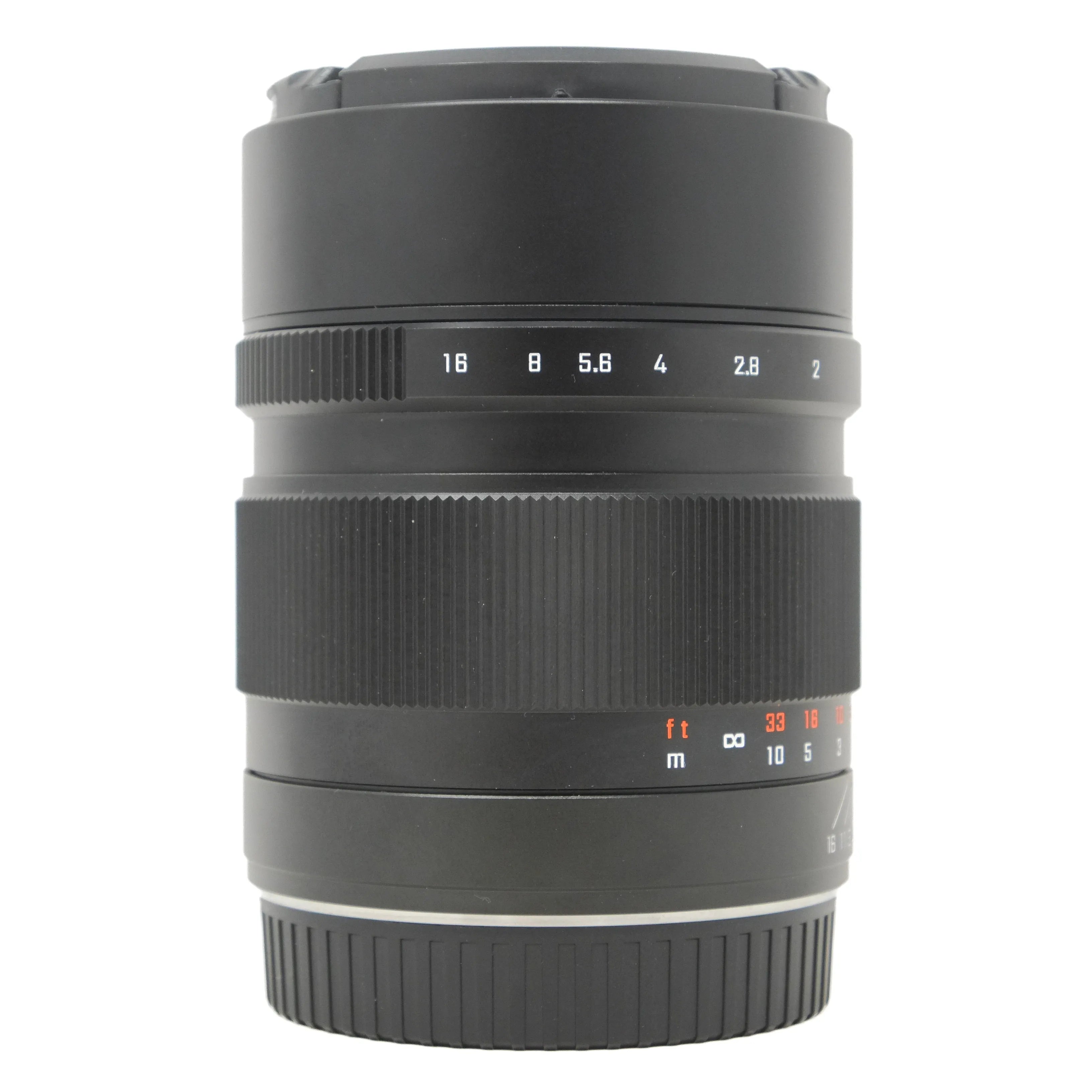 Used Zhongyi Speedmaster 65mm F1.4 Fujifilm GFX Mount - side angle 