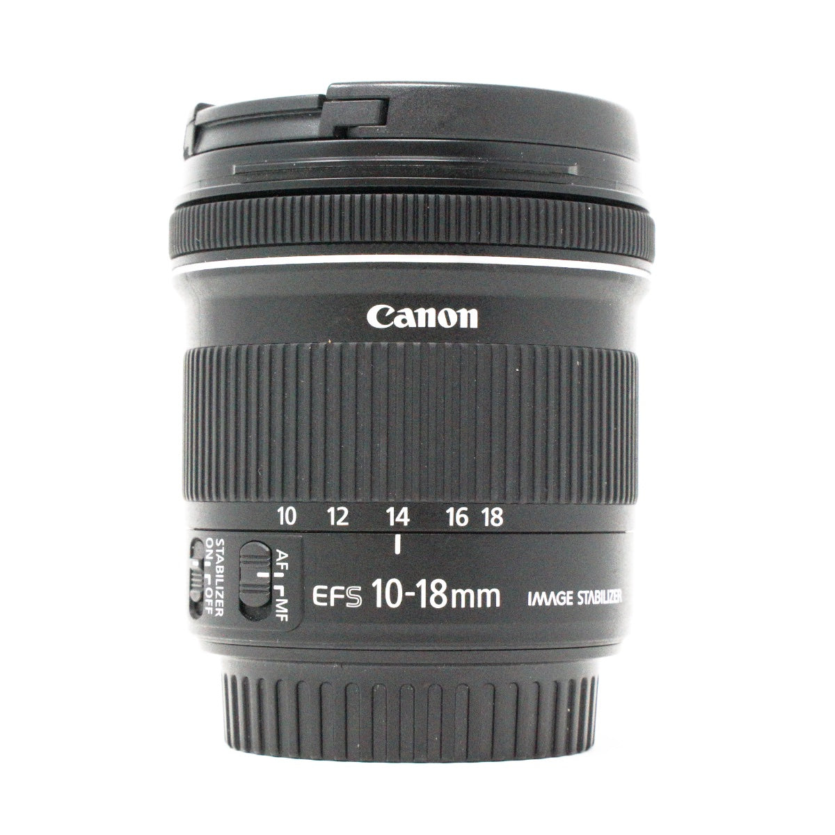 Used Canon EF-S 10-18mm F4.5-5.6 IS STM wide angle lens