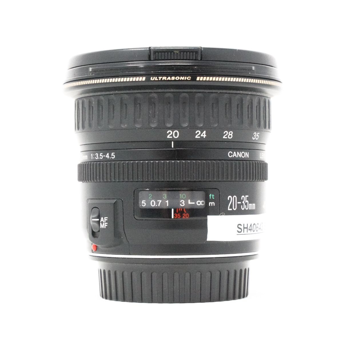 Used Canon EF 20-35mm F3.5-4.5 USM wide angle zoom lens