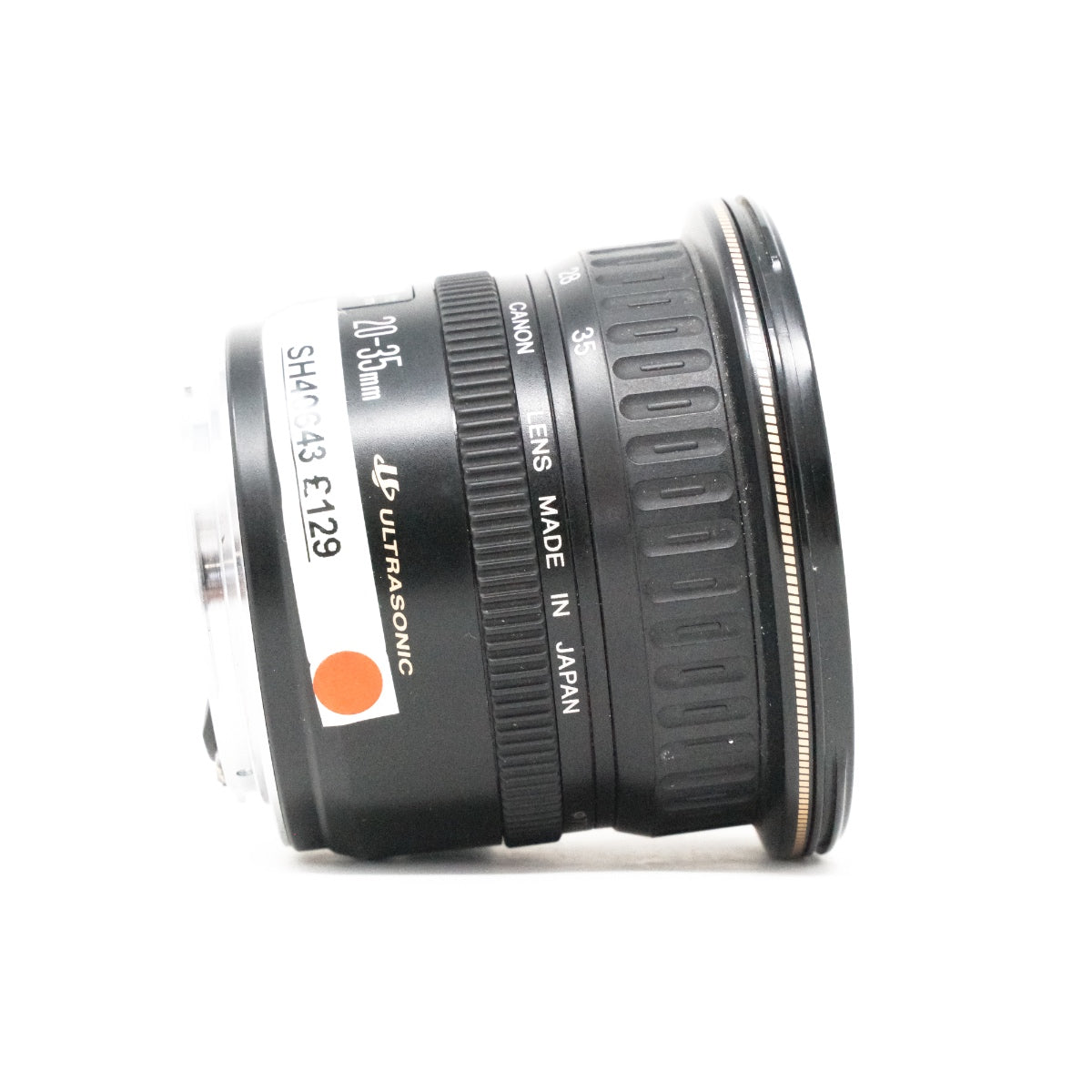 Used Canon EF 20-35mm F3.5-4.5 USM wide angle zoom lens