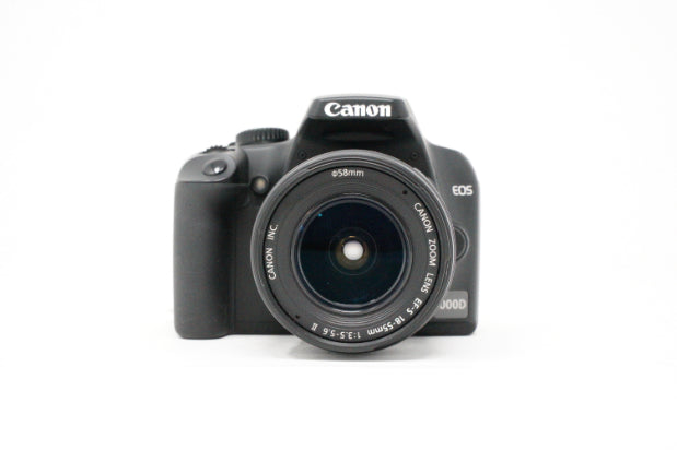 Used Canon EOS 1000D + 18-55mm F3.5/5.6 lens