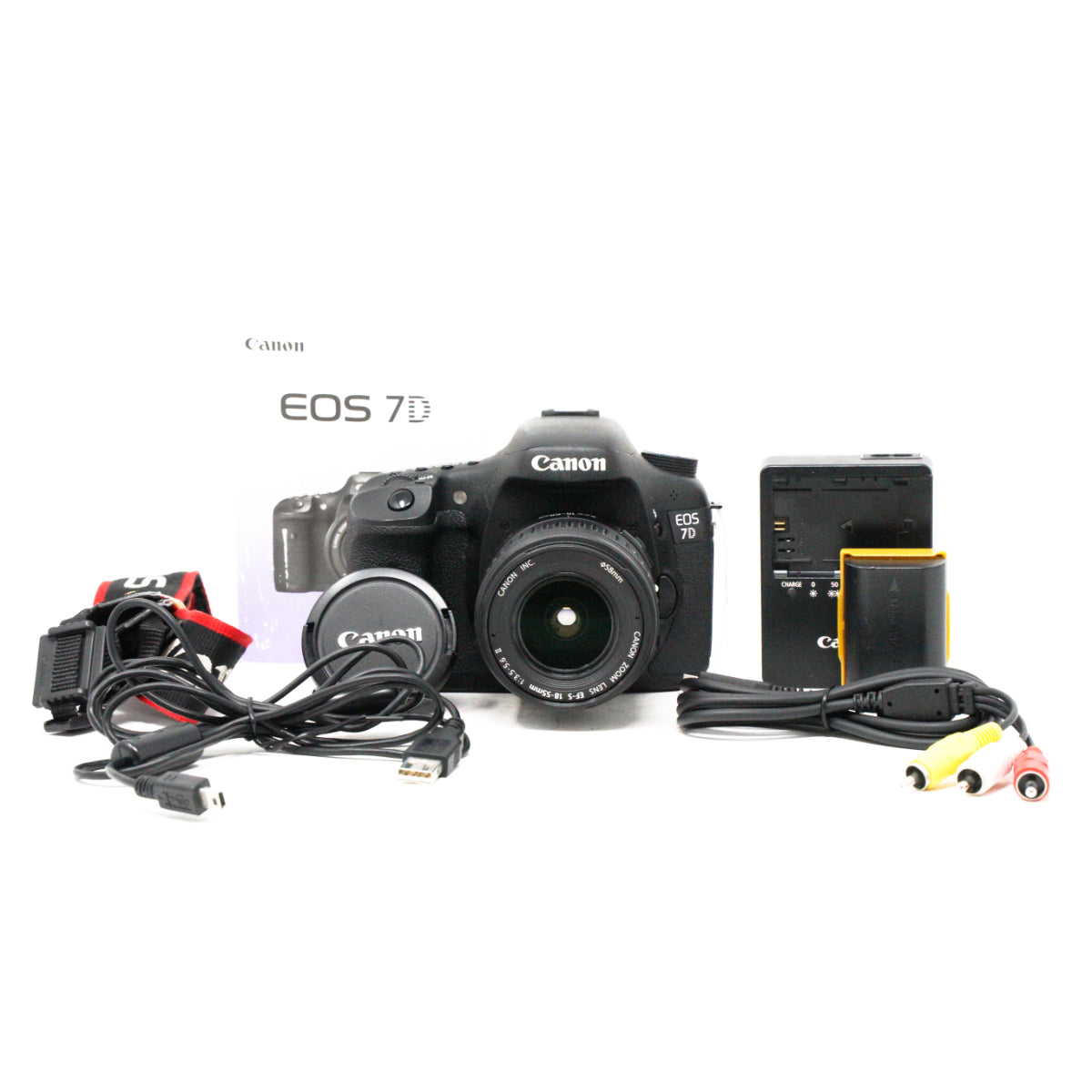 Used Canon EOS 7D Camera with 18-55 II Kit Lens