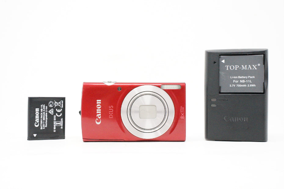 Used Canon Ixus 185 Digital compact camera with extra battery