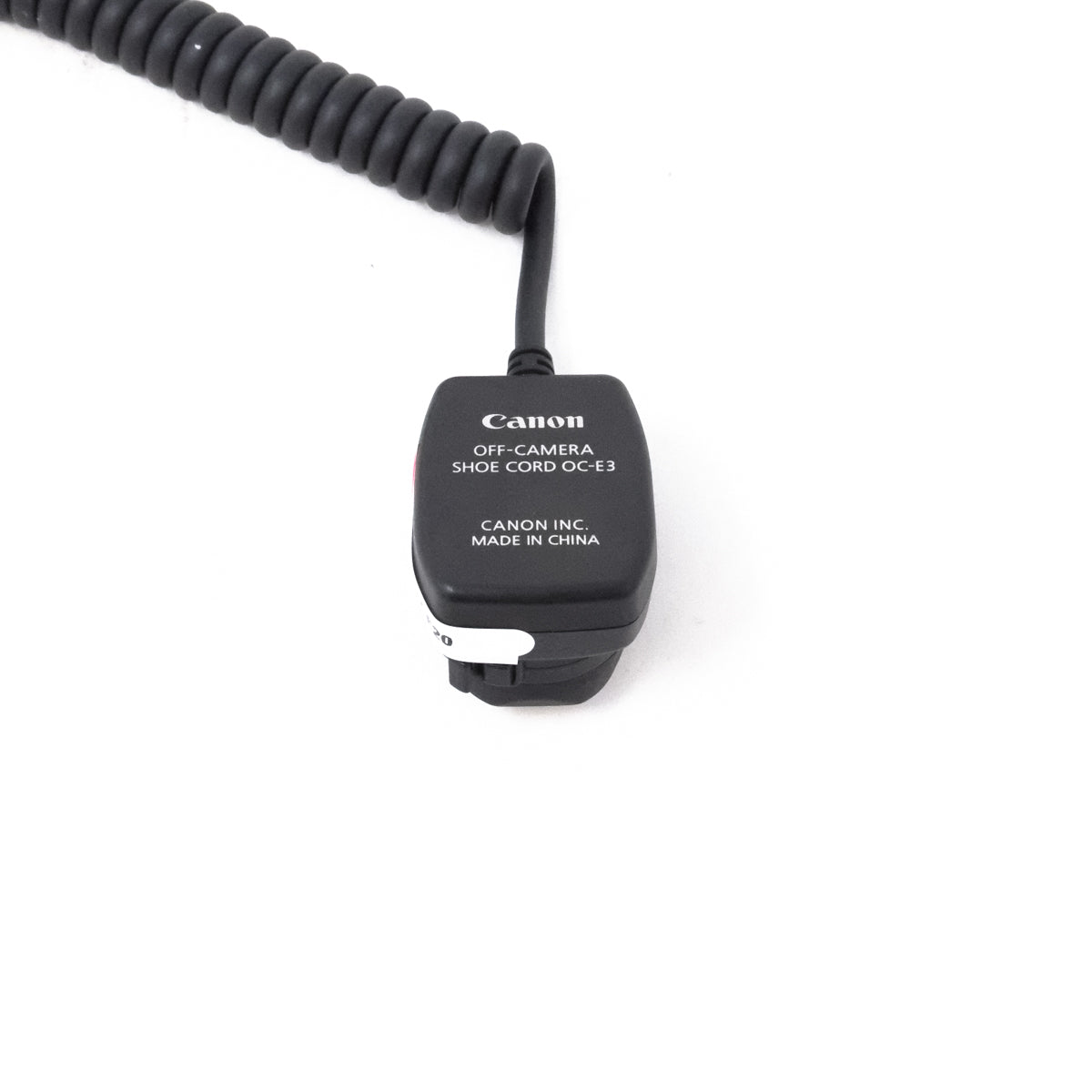 Used Canon OFF-Shoe Cord 2 for dedicated flash off shoe triggering top