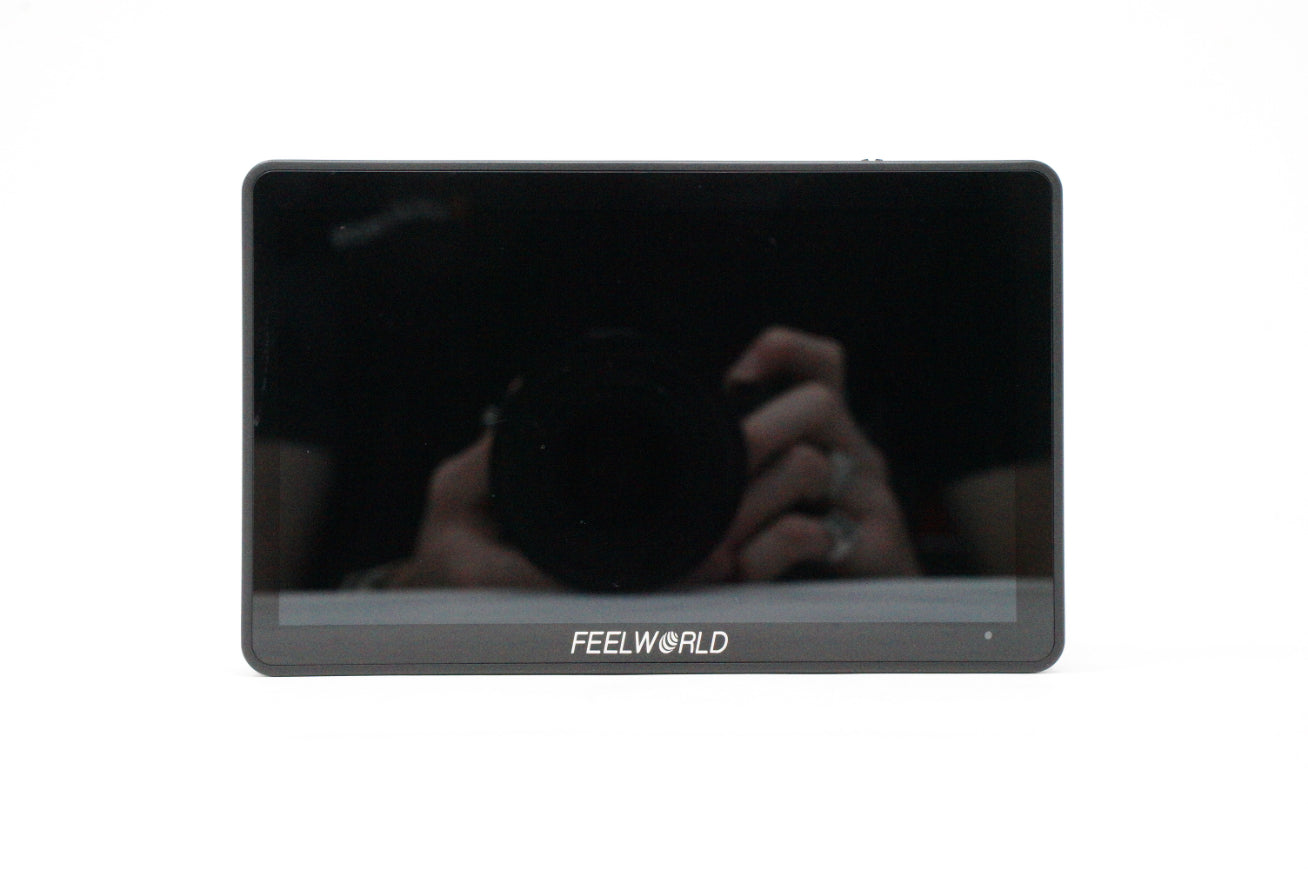 Used Feelworld F6 Plus touch screen monitor + Atomflex Pro HDMI
