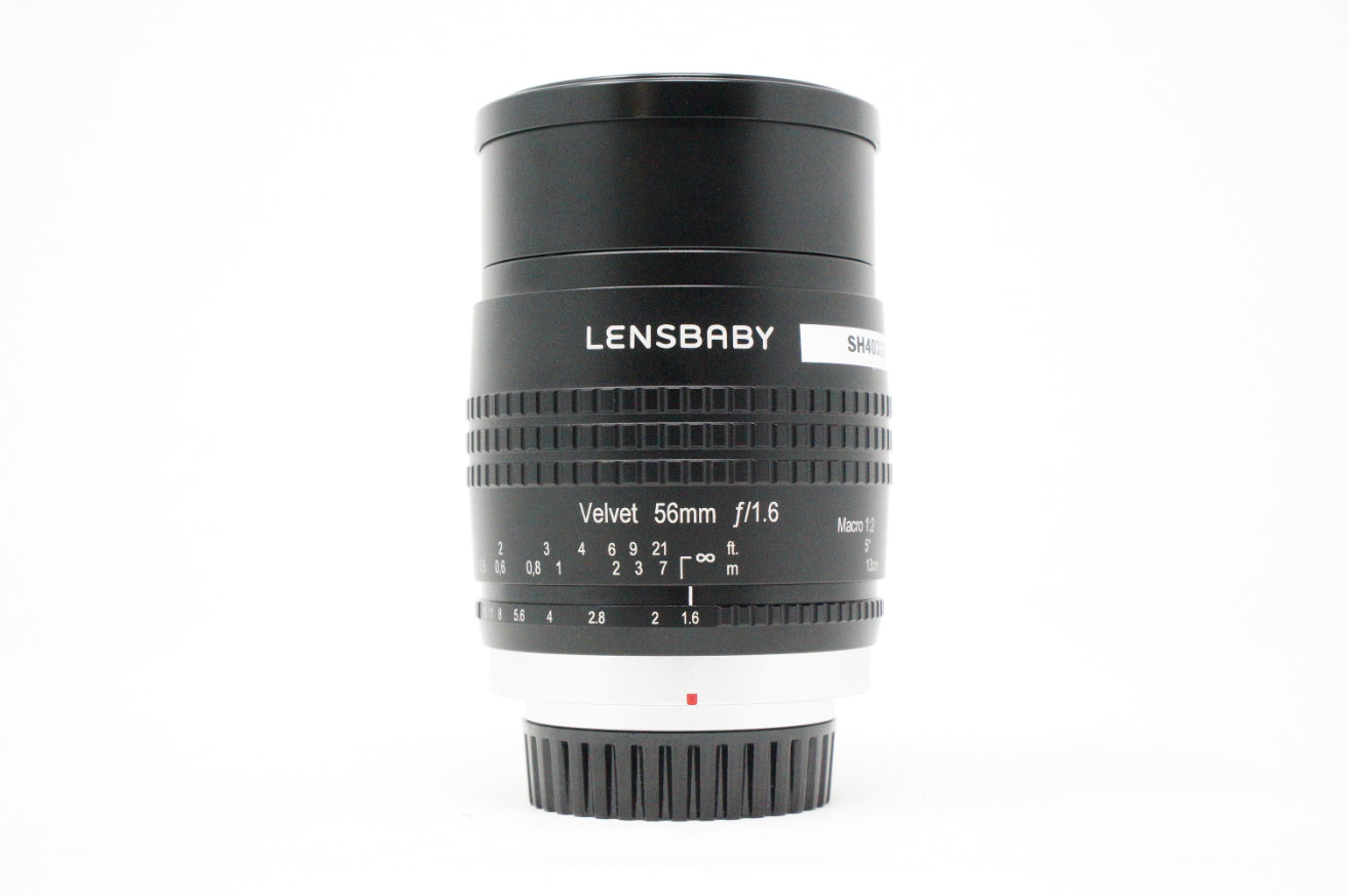 Used Lensbaby Velvet 56mm F1.6 Macro lens for MFT