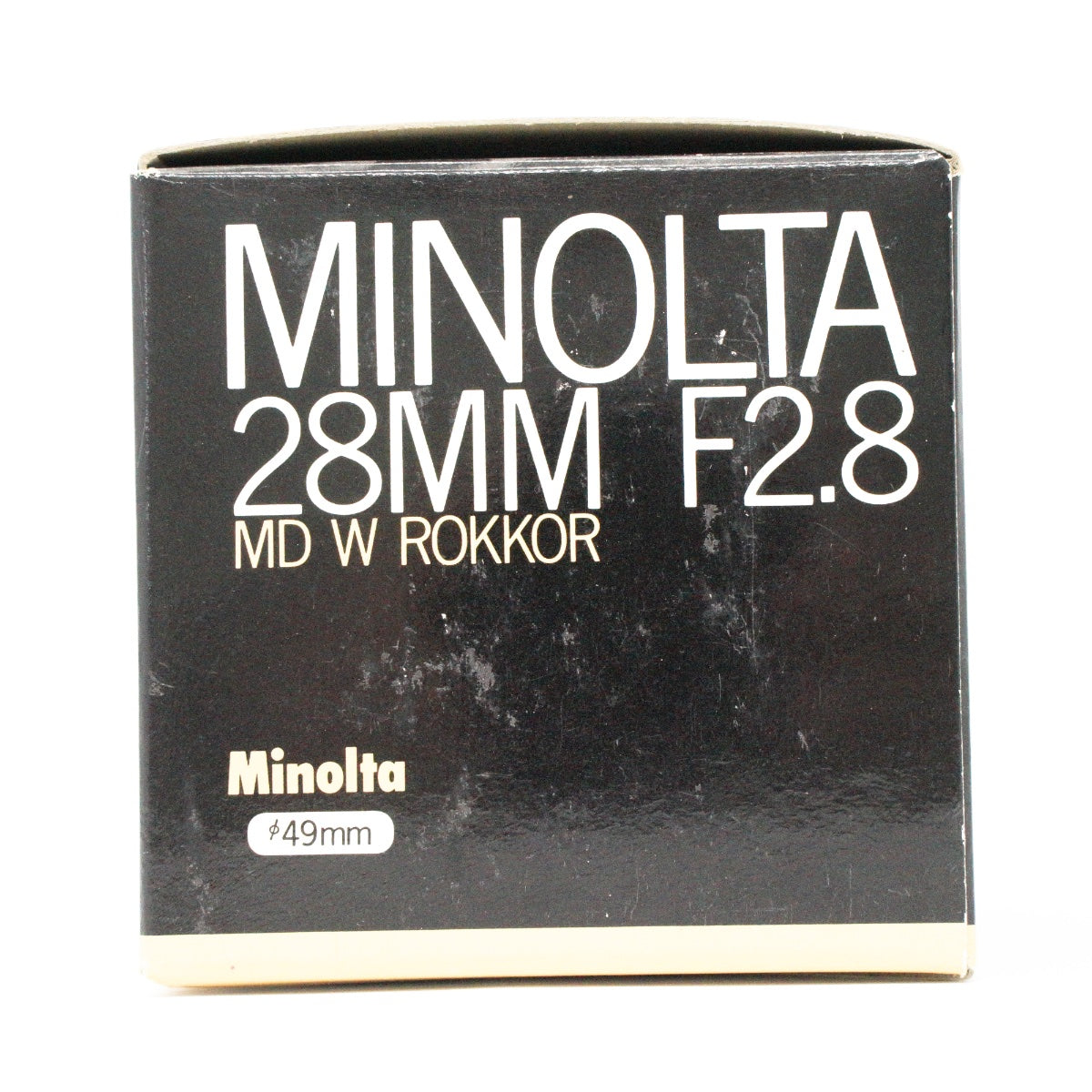 Used Minolta MD W.Rokkor 28mm F2.8 lens for film cameras