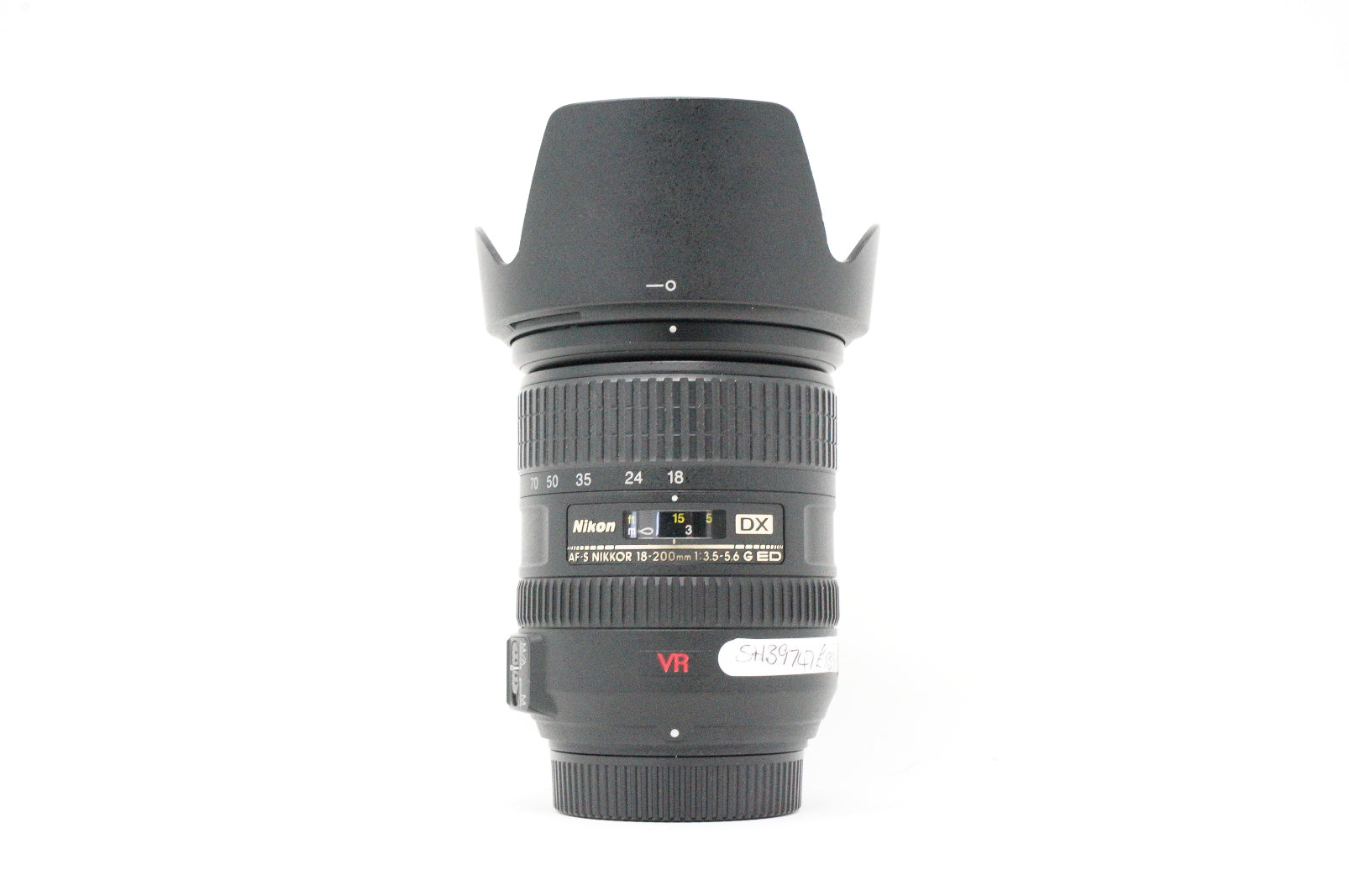 Used Nikon AF-S 18-200mm F3.5-5.6G ED lens in Nikon DX fit (SH39747)