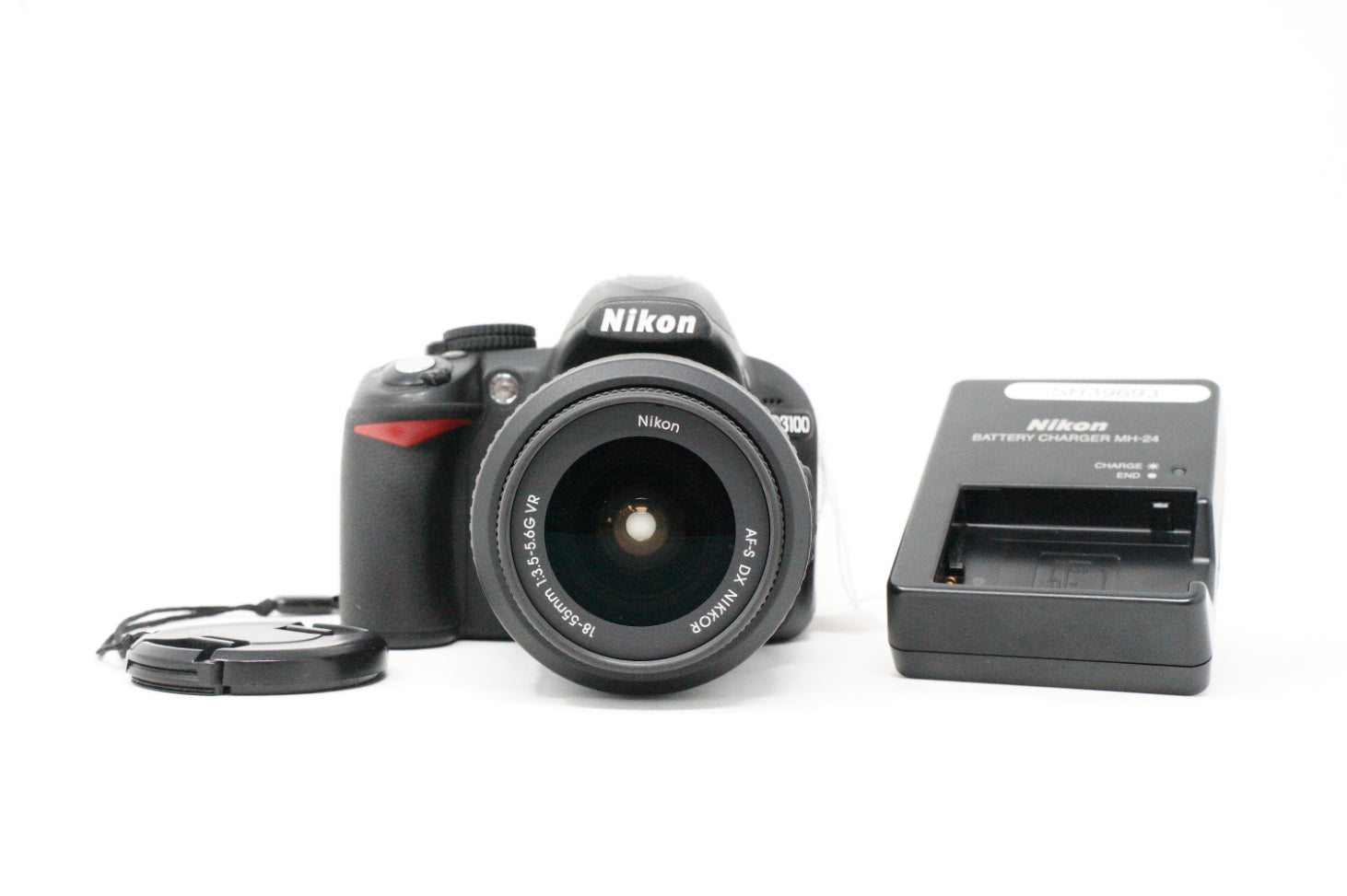 Used Nikon D3100 + 18-55mm F3.5-5.6G VR lens