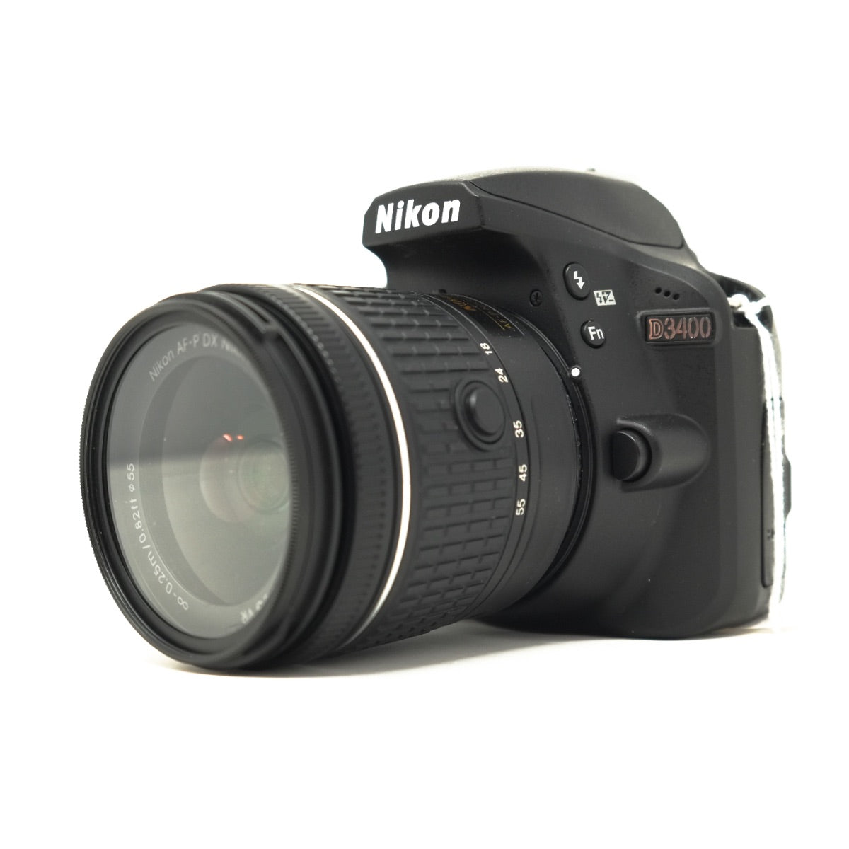 Used Nikon D3400 DSLR + 18-55mm F3.5-5.6G VR lens