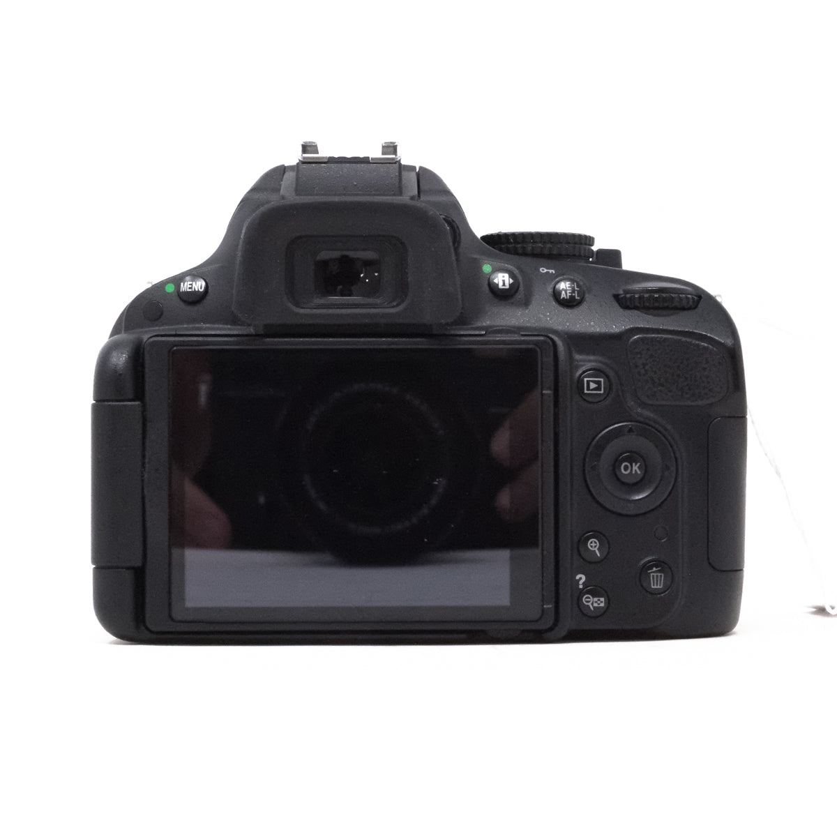 Used Nikon D5100 Digital DSLR camera body back