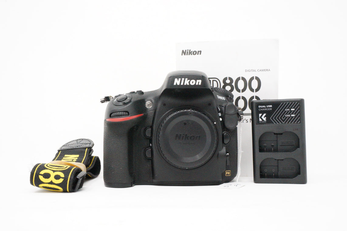 Used Nikon D800 DSLR full frame camera