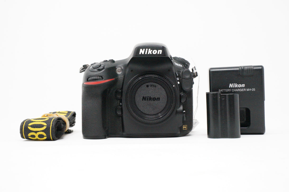 Used Nikon D800E DSLR camera Full frame